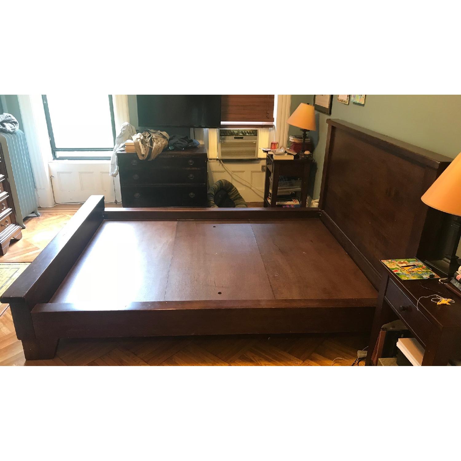 Pottery Barn Sumatra Queen Bed - image-1