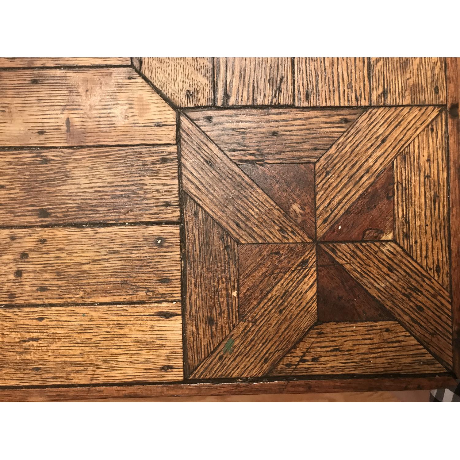 Rustic Reclaimed Wood Farmhouse Table - image-6