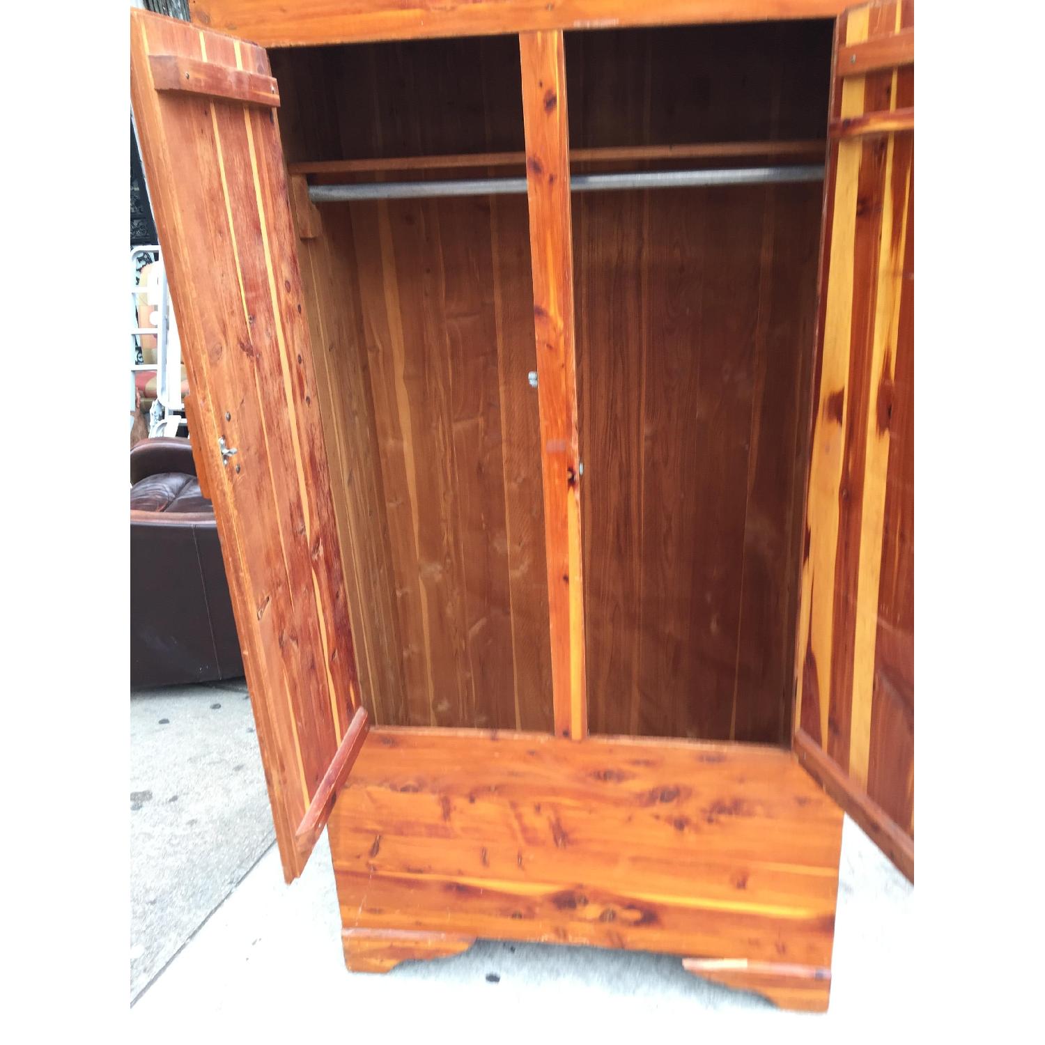 Antique 1940s Cedar Closet - image-11