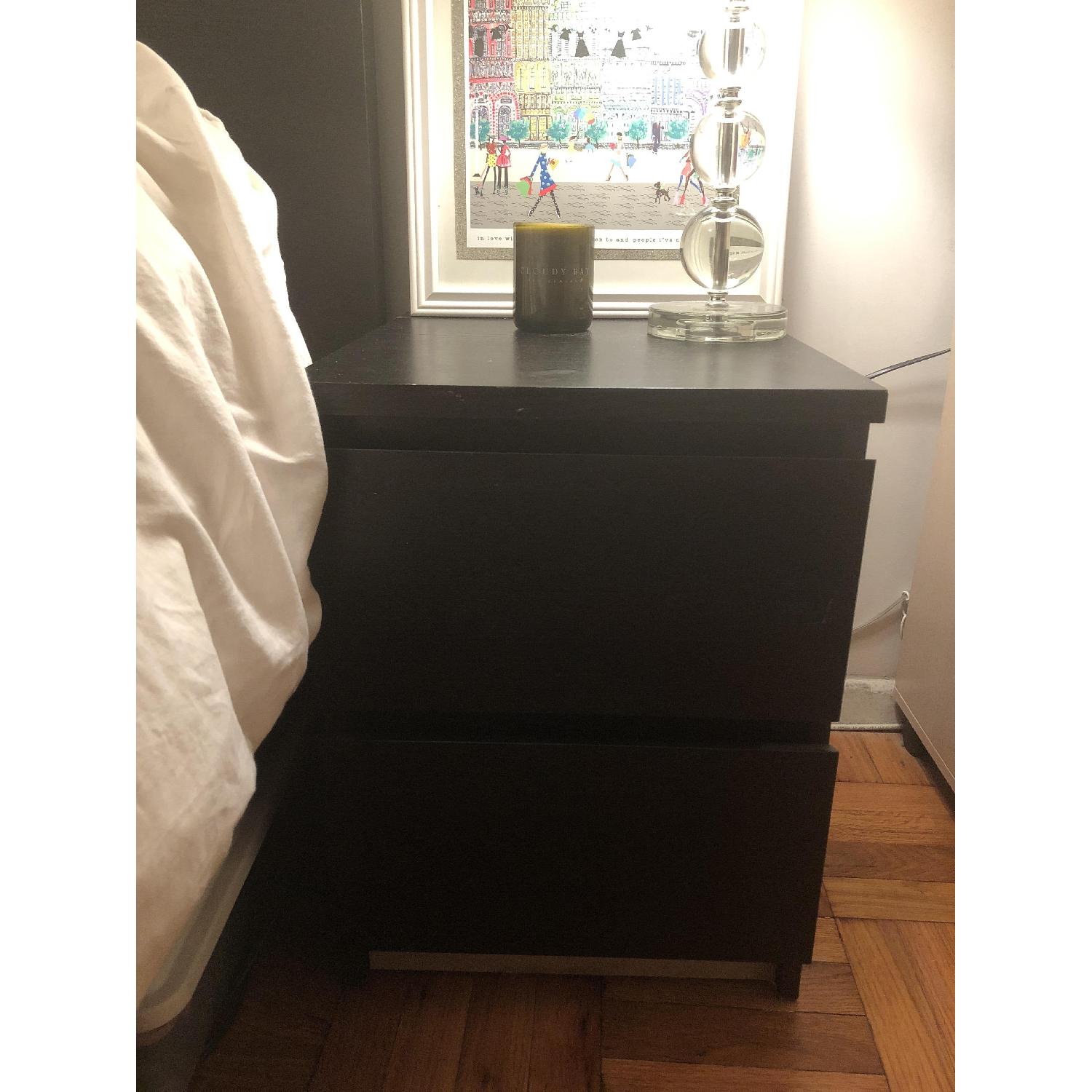Ikea Malm 2 Drawer Nightstand - image-1