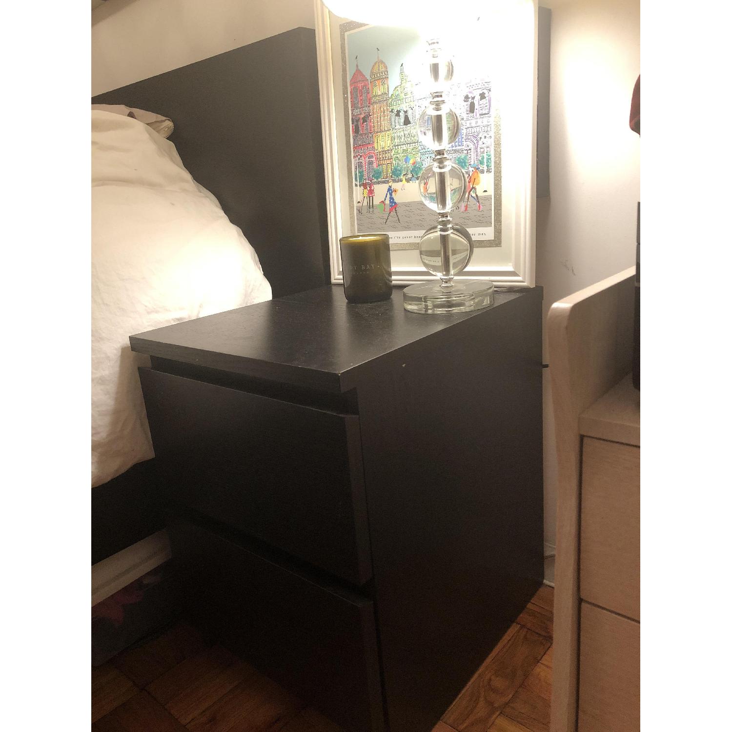 Ikea Malm 2 Drawer Nightstand - image-2