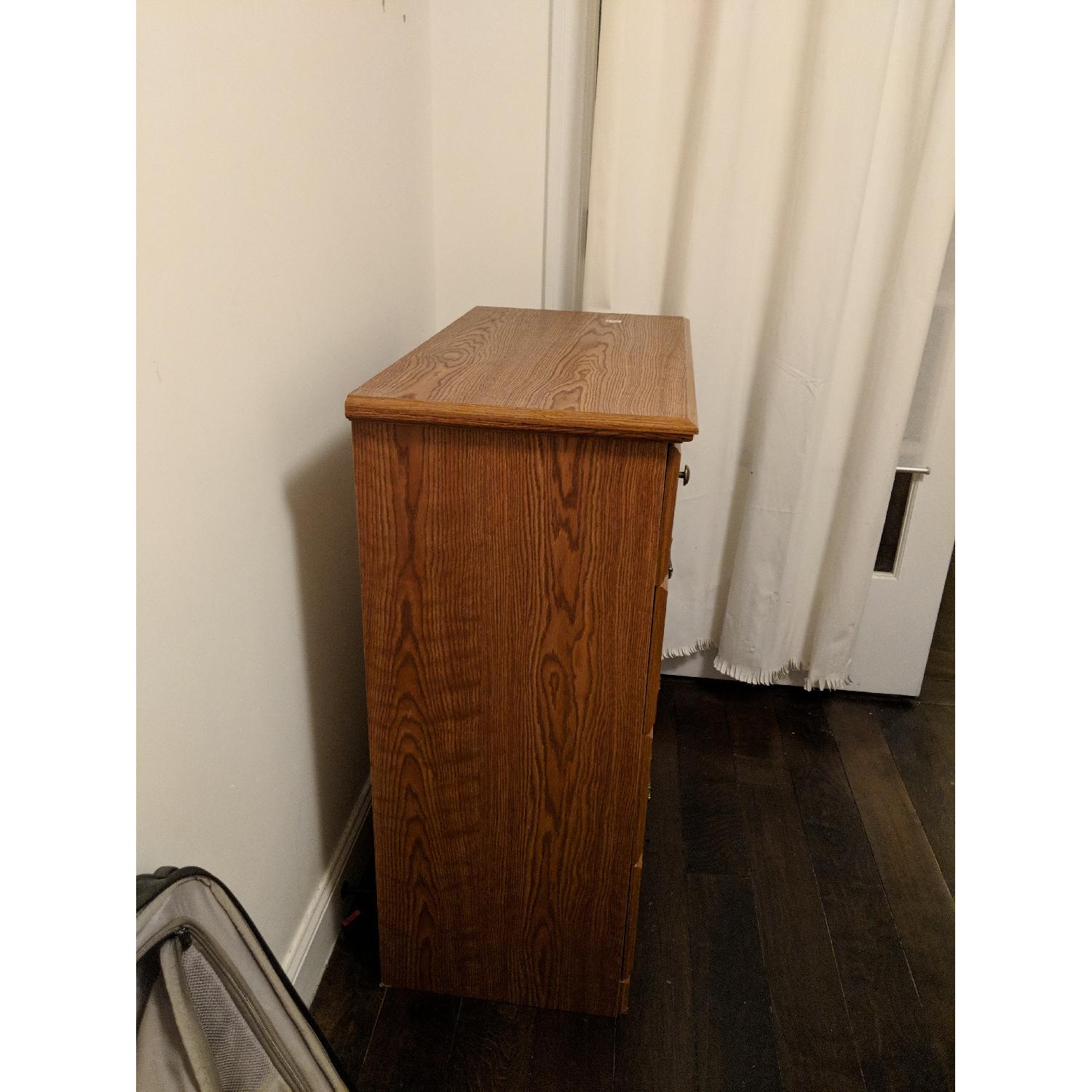 Sauder Orchard Hills 4-Drawer Chest in Carolina Oak Finish - image-3