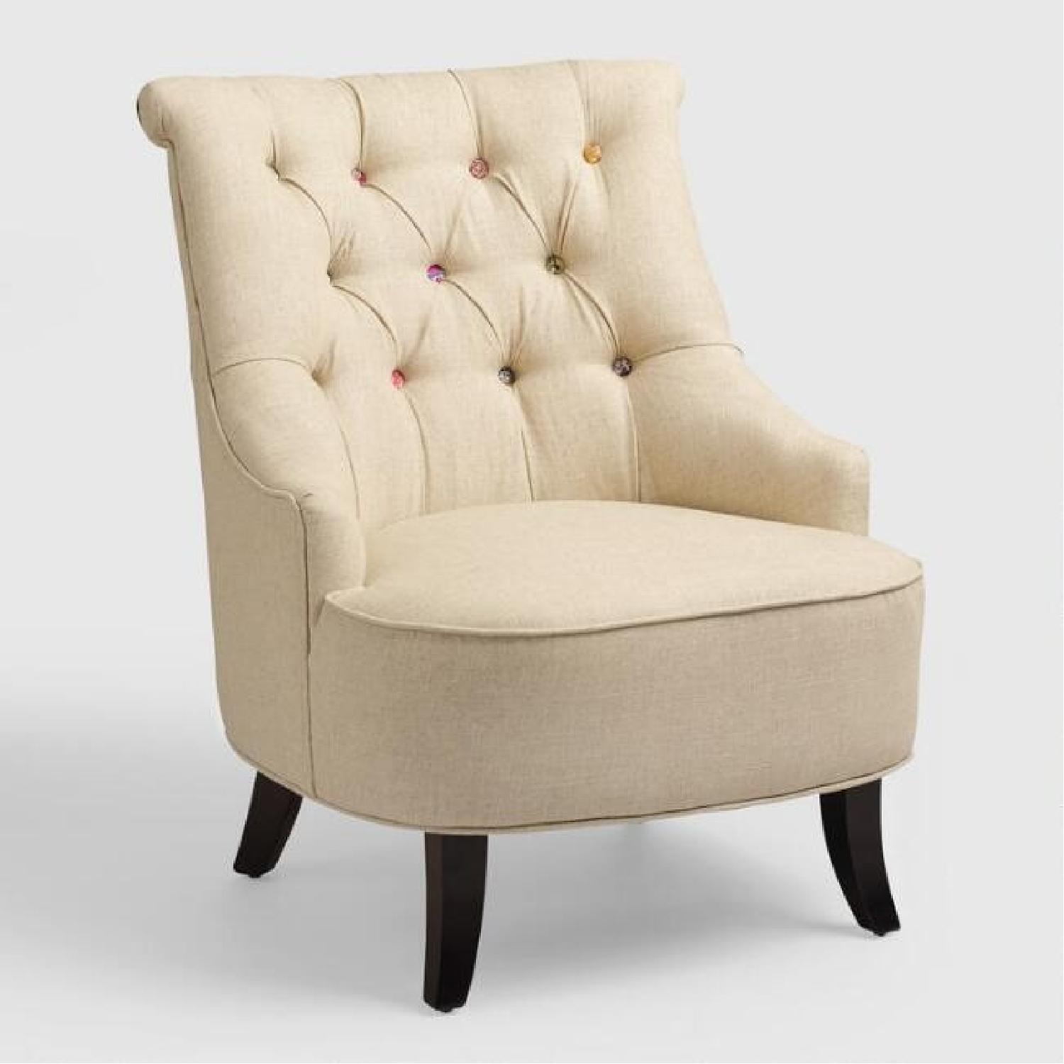 World Market Cute-as-a-Button Erin Chair - image-1