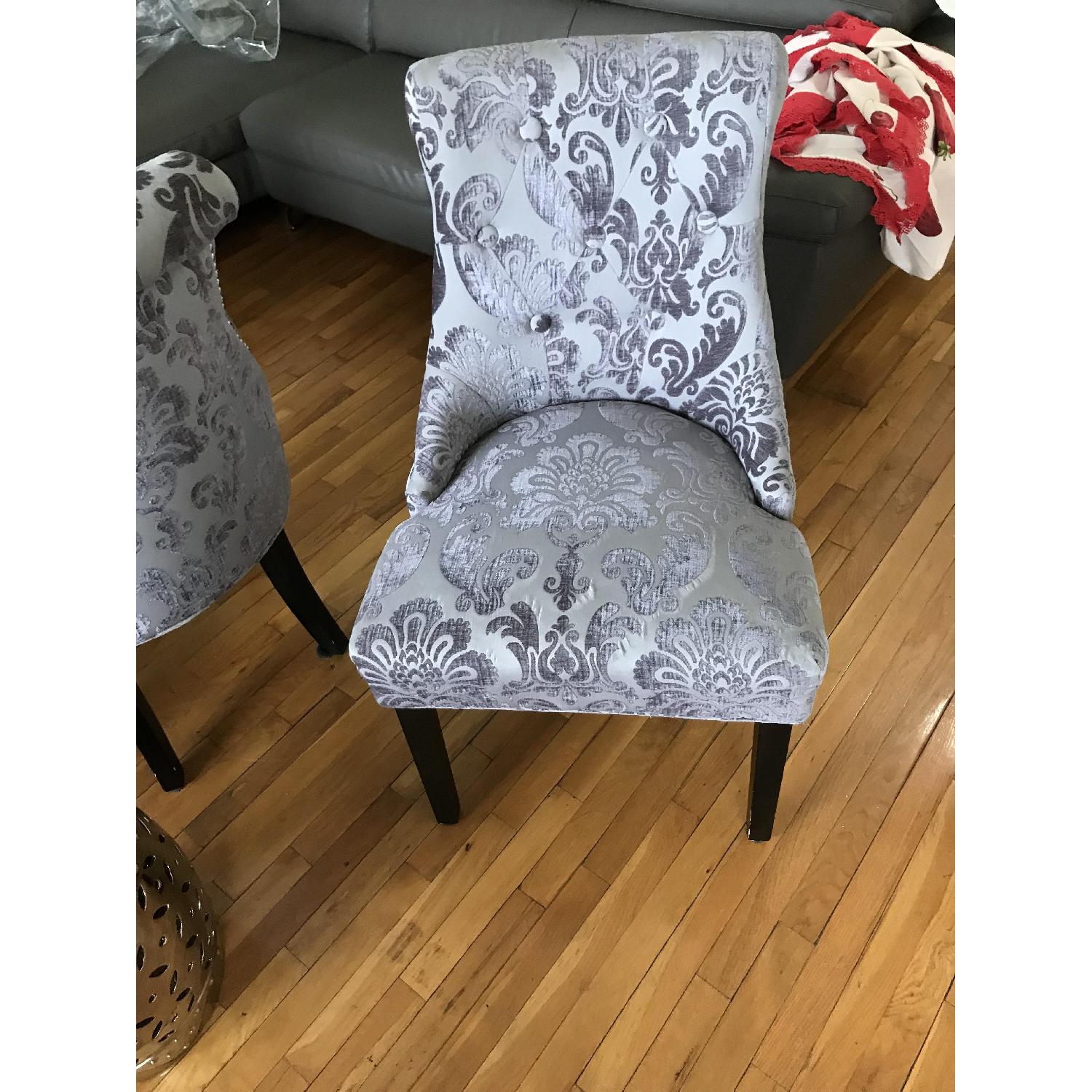 Modern Round Glass Dining Table w/ 4 Chairs - image-10