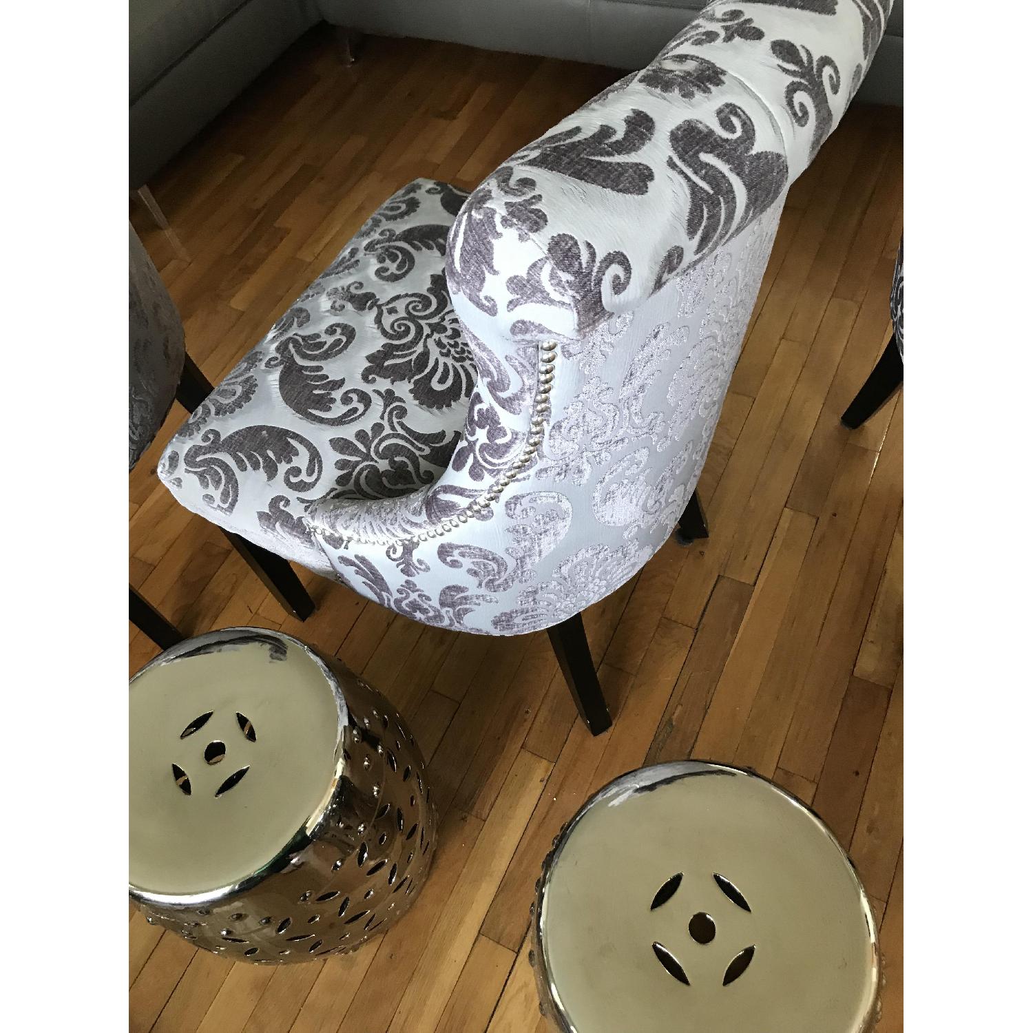 Modern Round Glass Dining Table w/ 4 Chairs - image-12