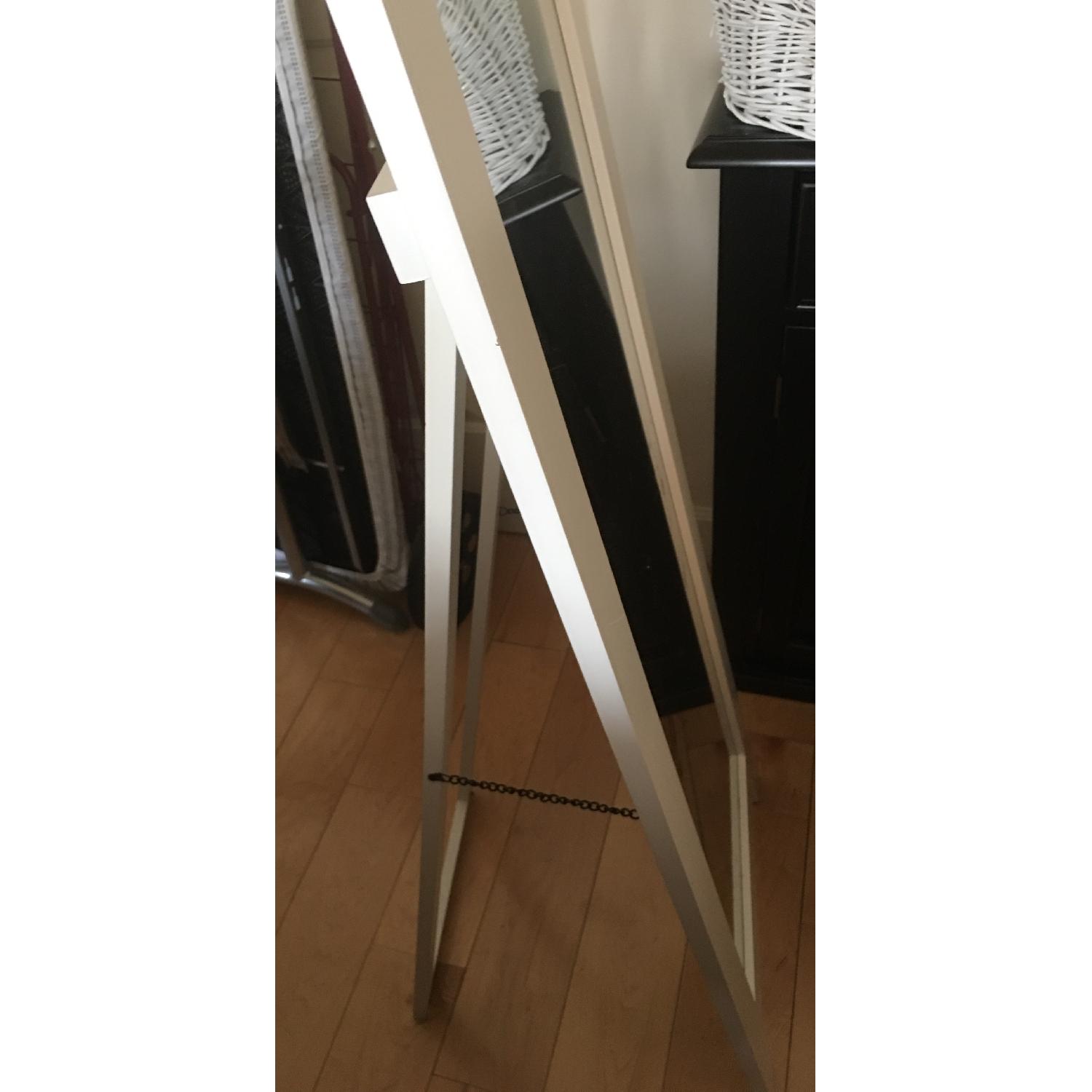 Andover Mills White Standing Mirror - image-4