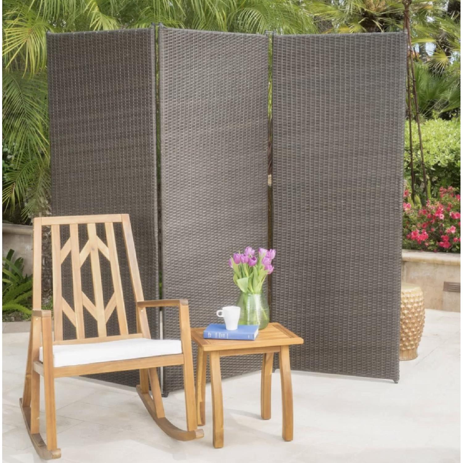 Darby Home Abdul Outdoor/Patio Wicker Privacy Screen - image-1