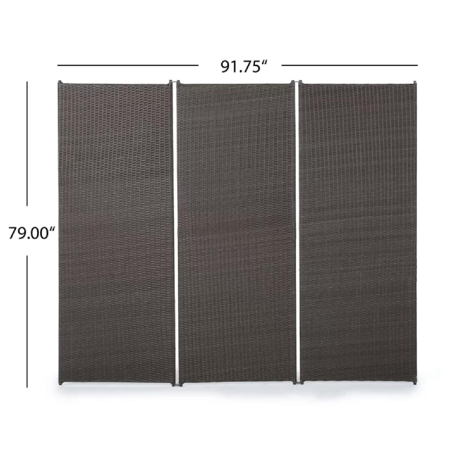 Darby Home Abdul Outdoor/Patio Wicker Privacy Screen - image-6