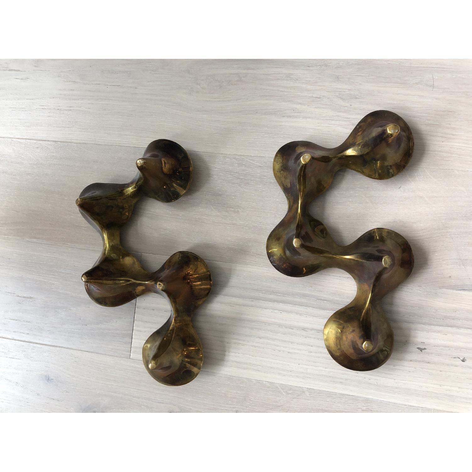 Jonathan Adler Brass 5 Candle Holder - image-4