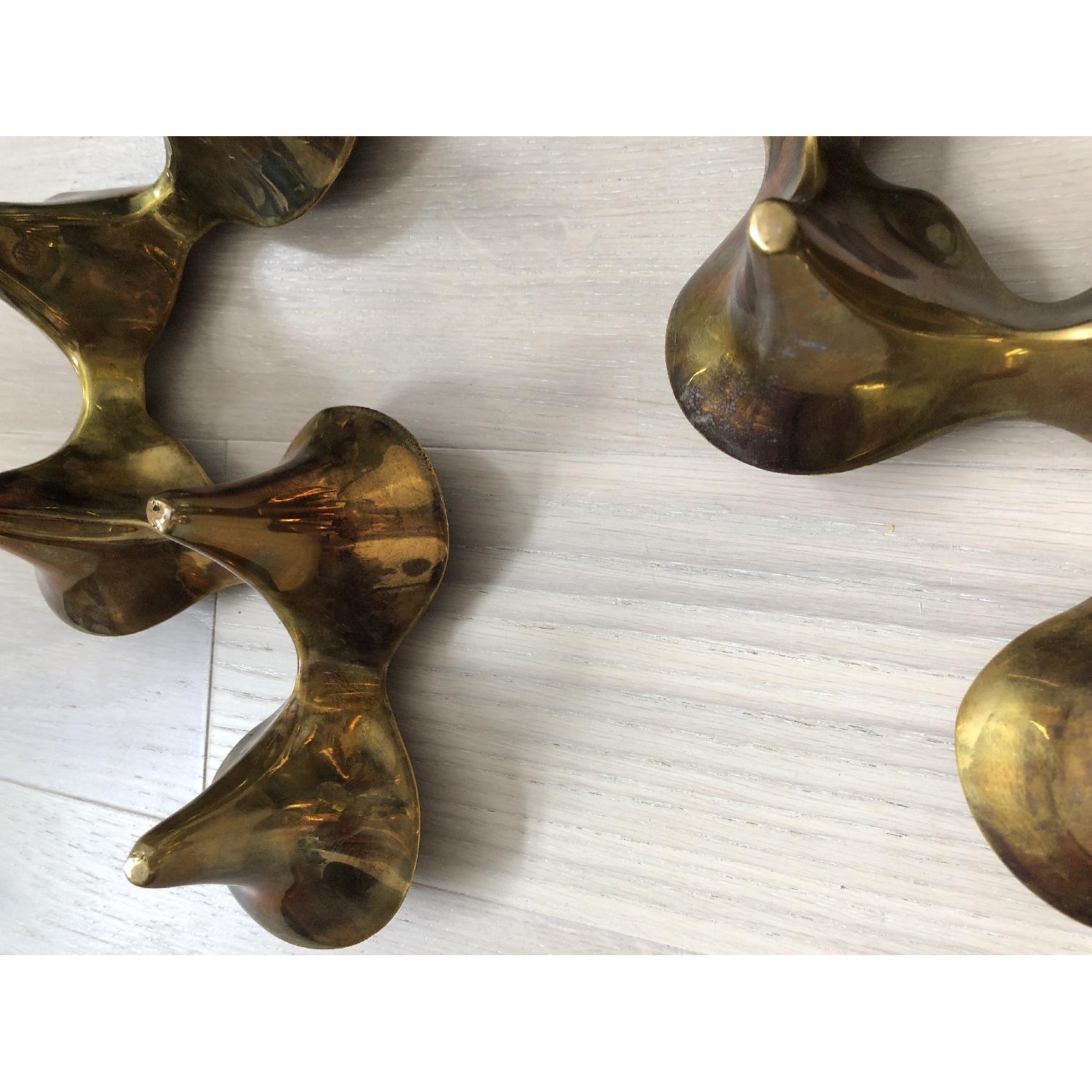 Jonathan Adler Brass 5 Candle Holder - image-5