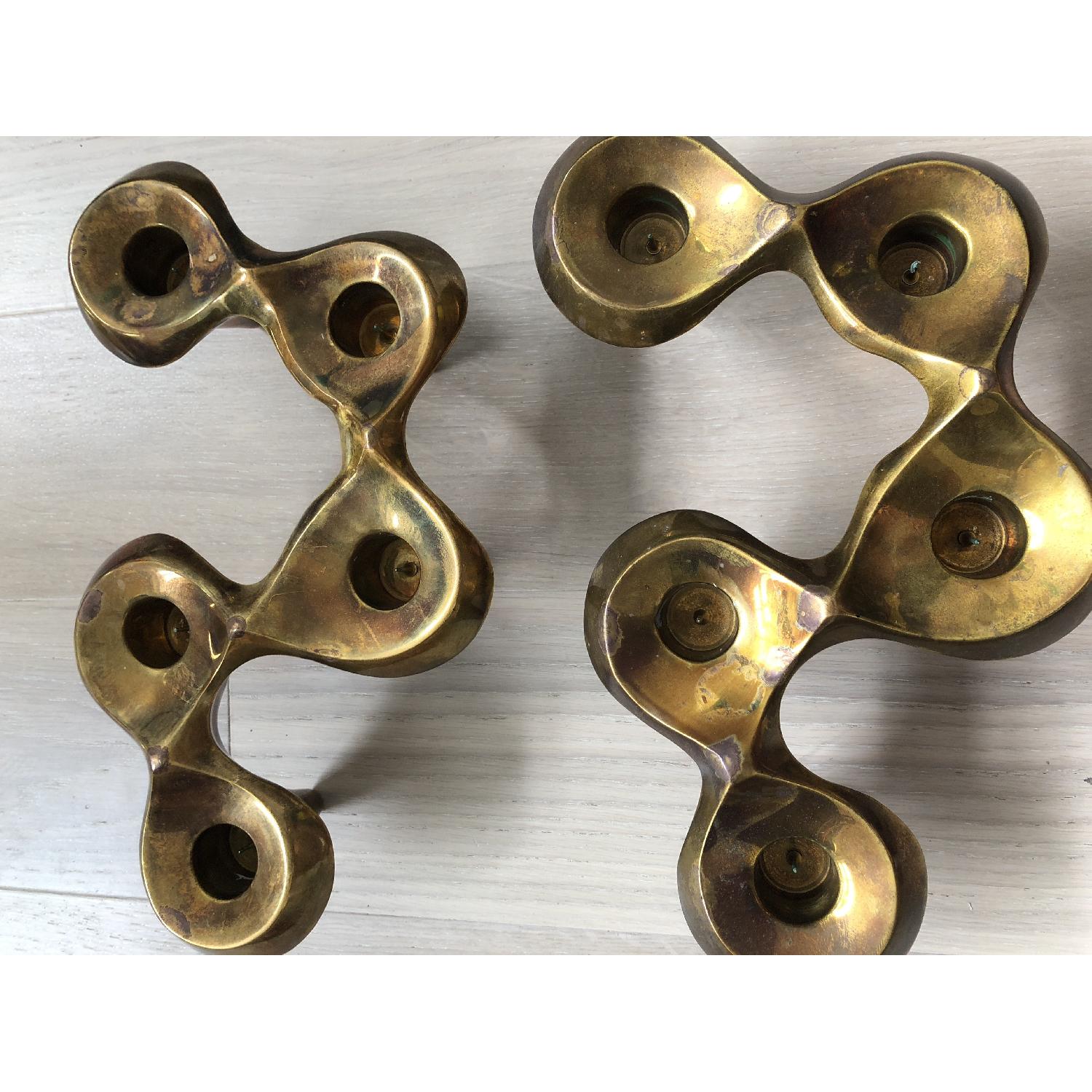 Jonathan Adler Brass 5 Candle Holder - image-6