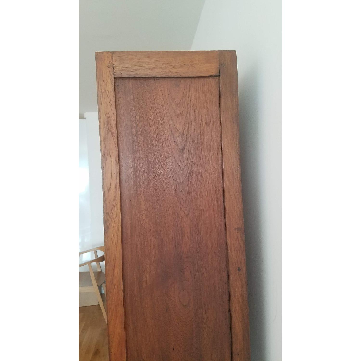 Antique Asian Glass Door Bookcase - image-4