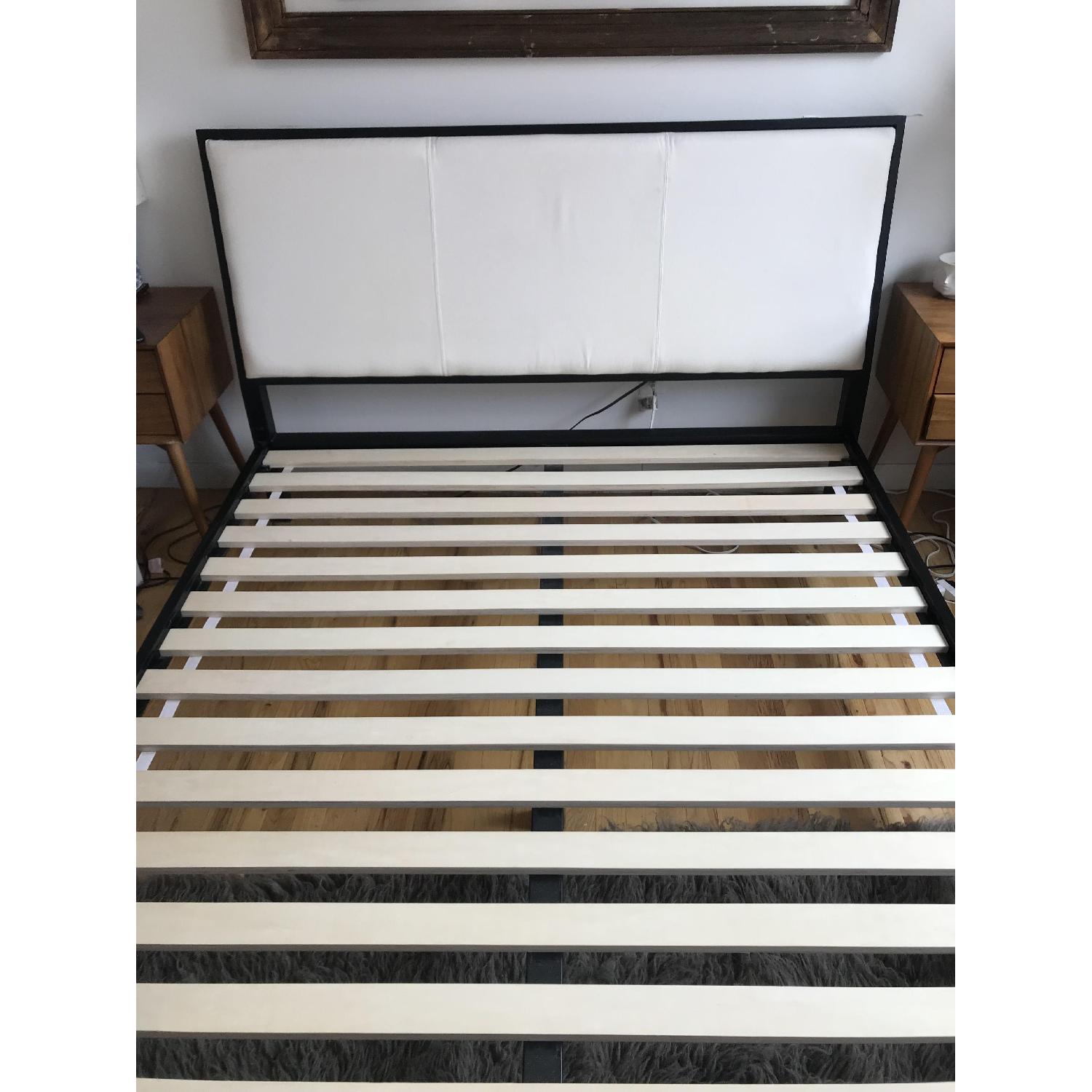 Crate & Barrel Isaac Queen Bed Frame AptDeco