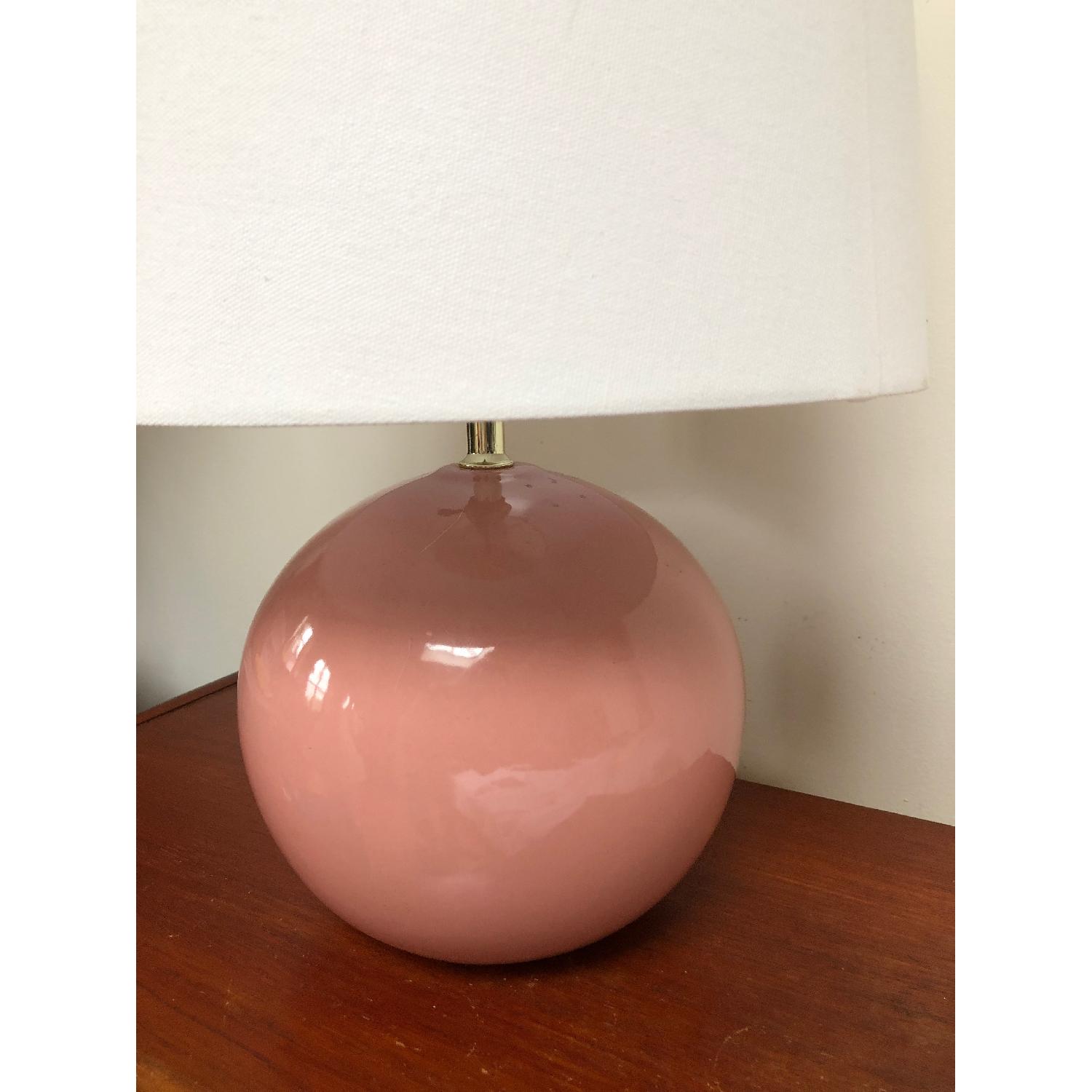 Adaptations Mid Century Dusty Pink Table Lamp - image-2