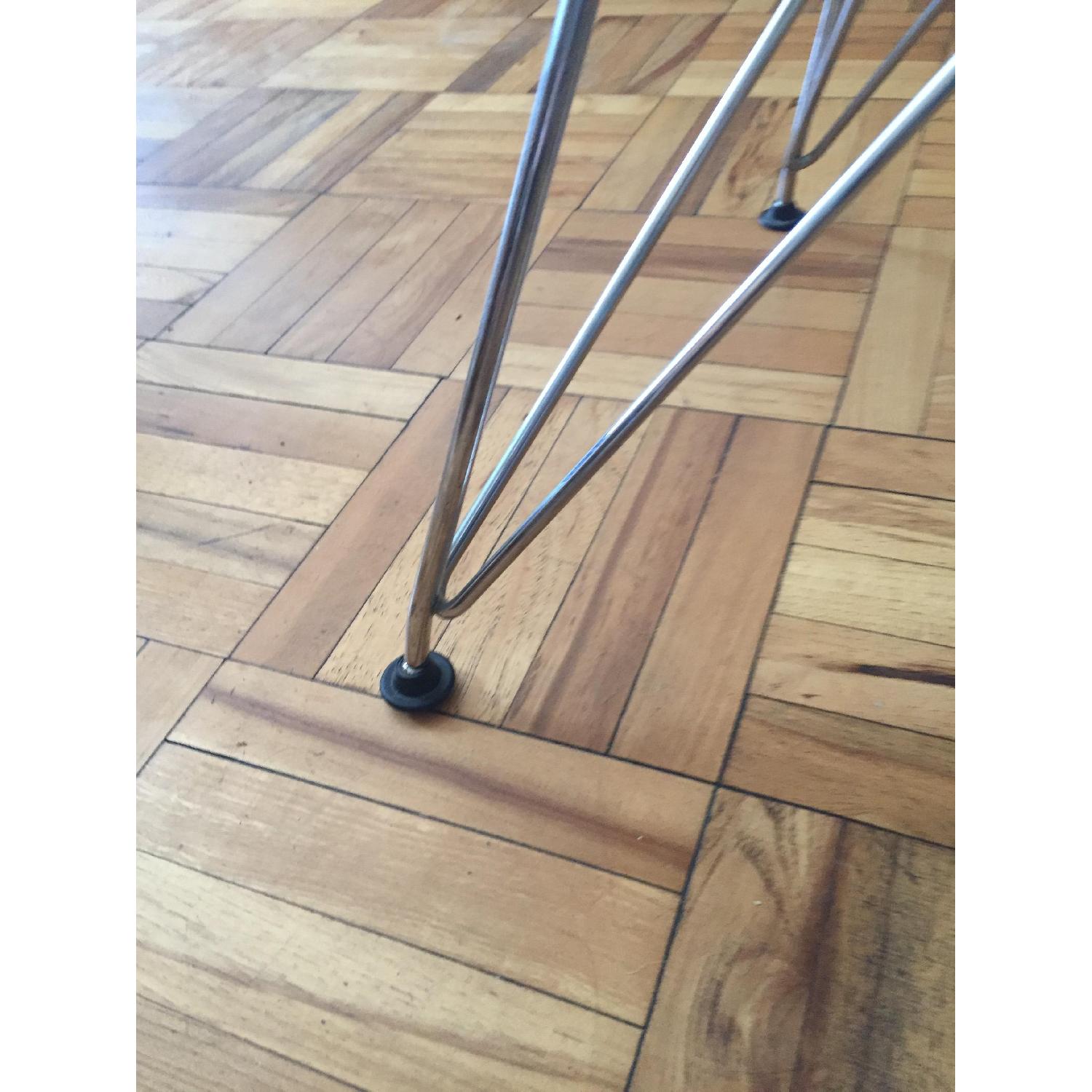 Herman Miller Eames Molded Plastic Side Chair w/ Wire Base - image-3