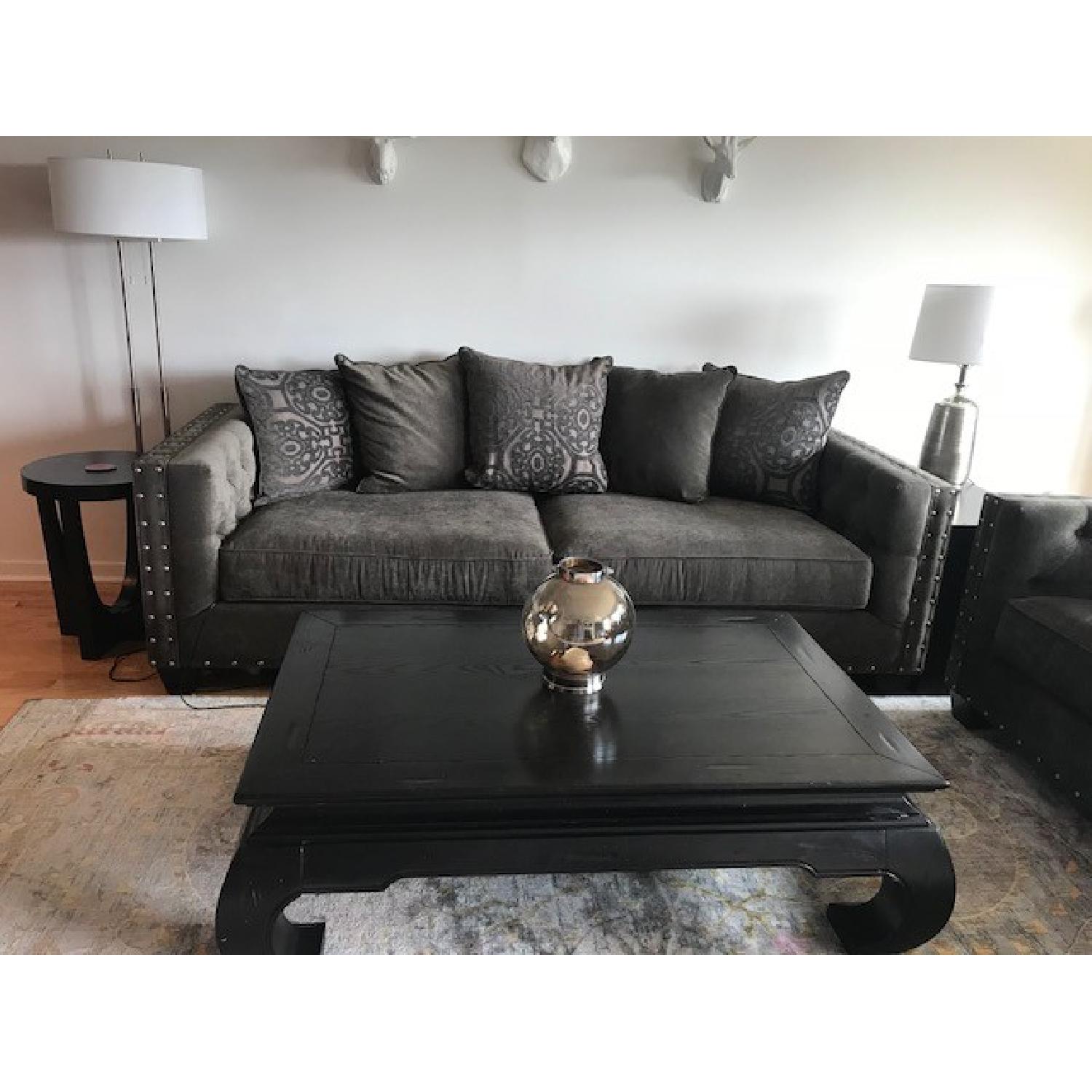 Raymour & Flanigan Cindy Crawford Calista Sofa & Chair - image-1