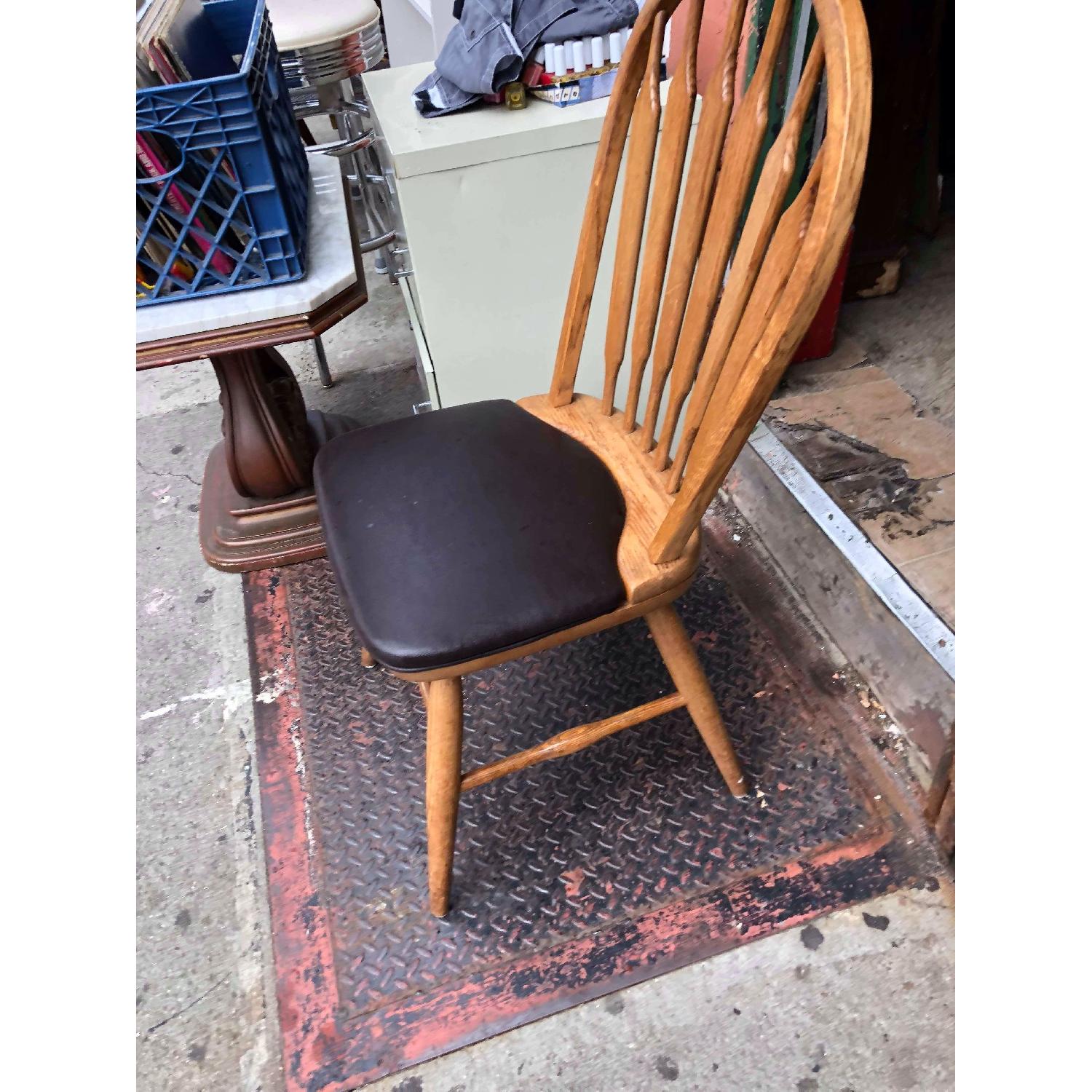 Vintage Tile Top Extendable Kitchen Table w/ 4 Chairs - image-16