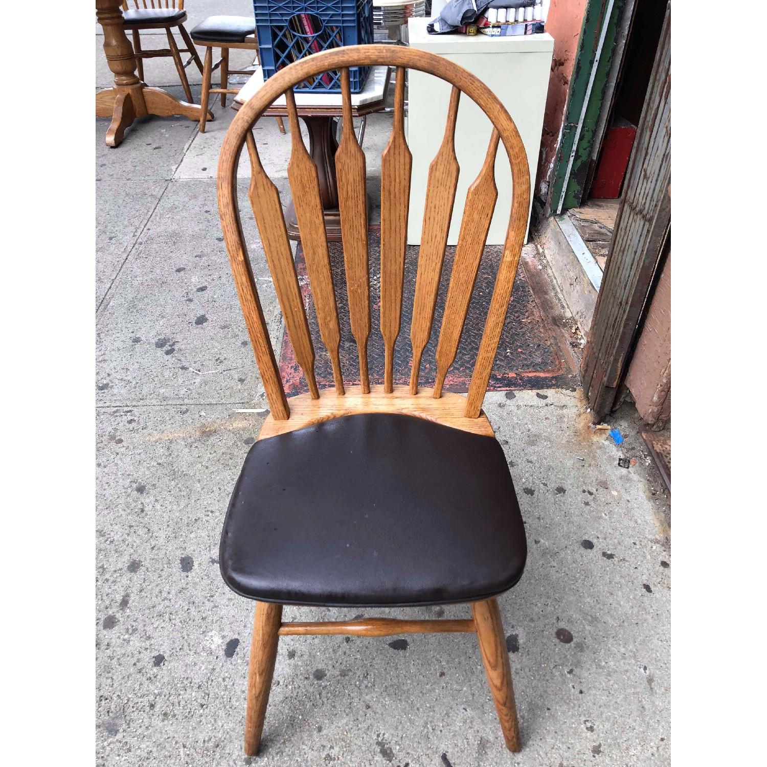 Vintage Tile Top Extendable Kitchen Table w/ 4 Chairs - image-17