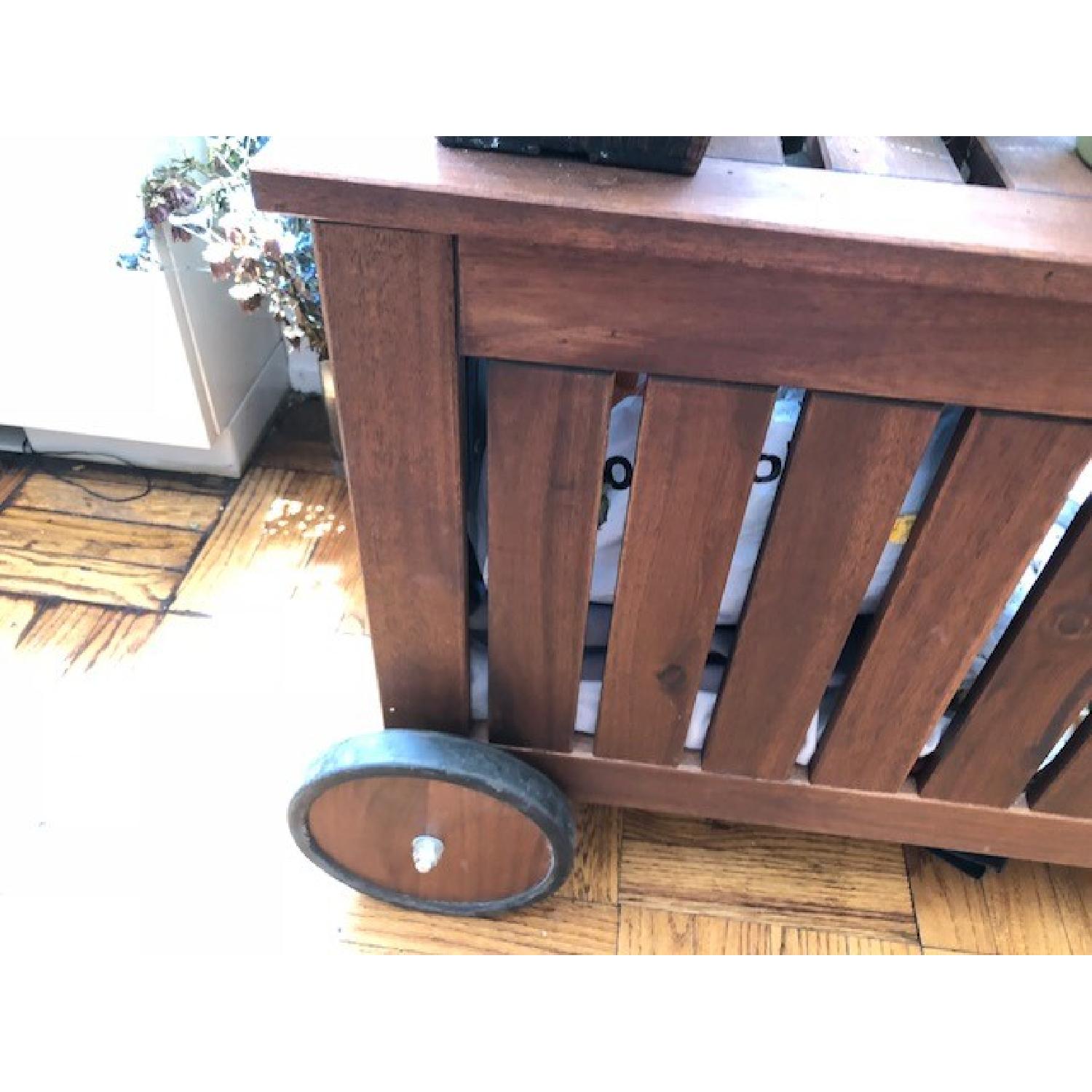 Ikea Applaro Wooden Storage Bench/Table - image-2