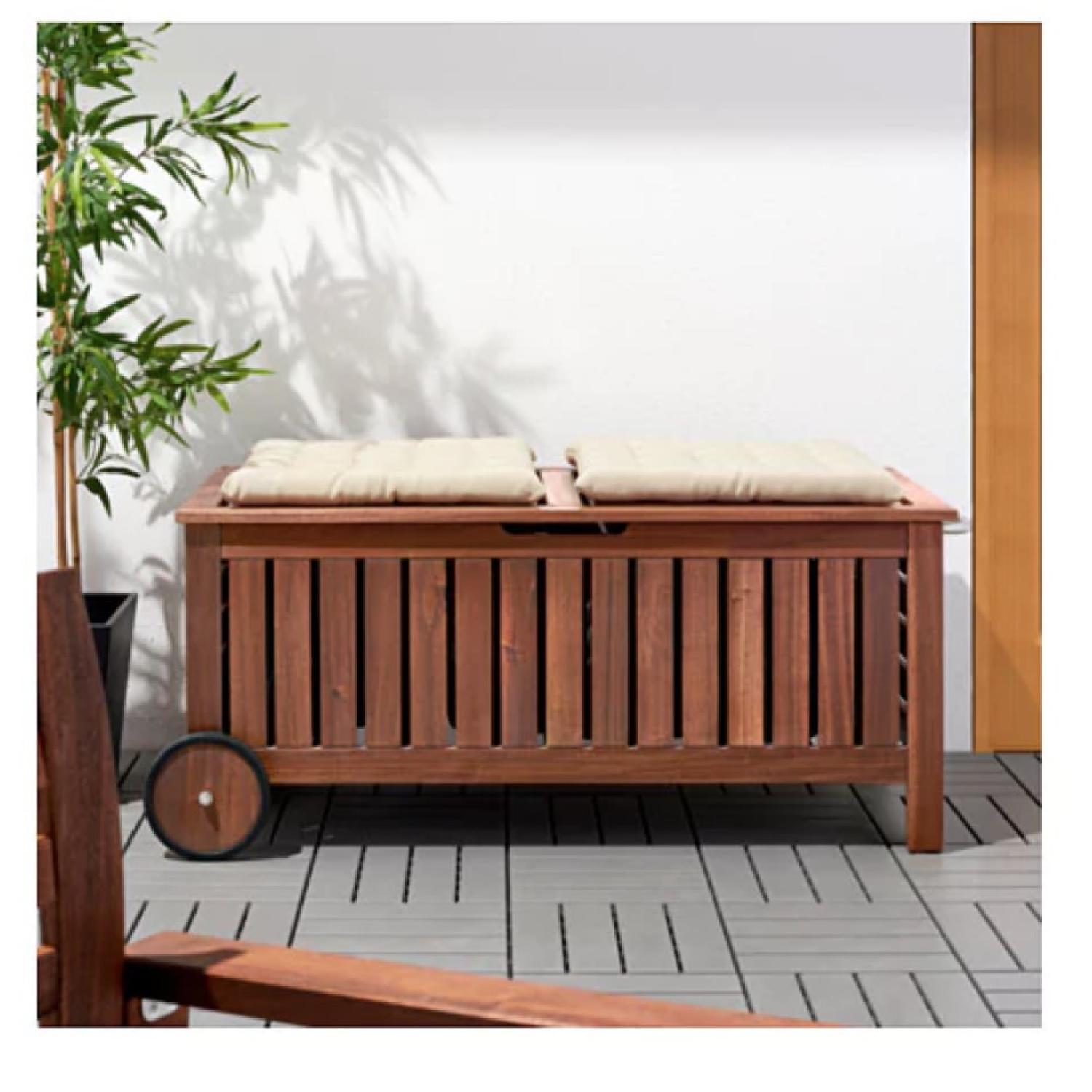 Ikea Applaro Wooden Storage Bench/Table - image-6