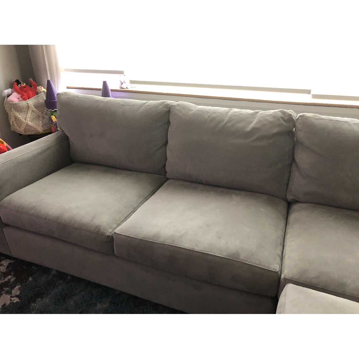 Crate & Barrel Axis II 3-Piece Sectional Sofa - image-5