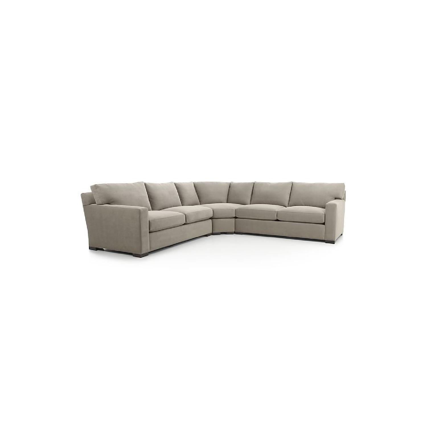 Crate & Barrel Axis II 3-Piece Sectional Sofa - image-0