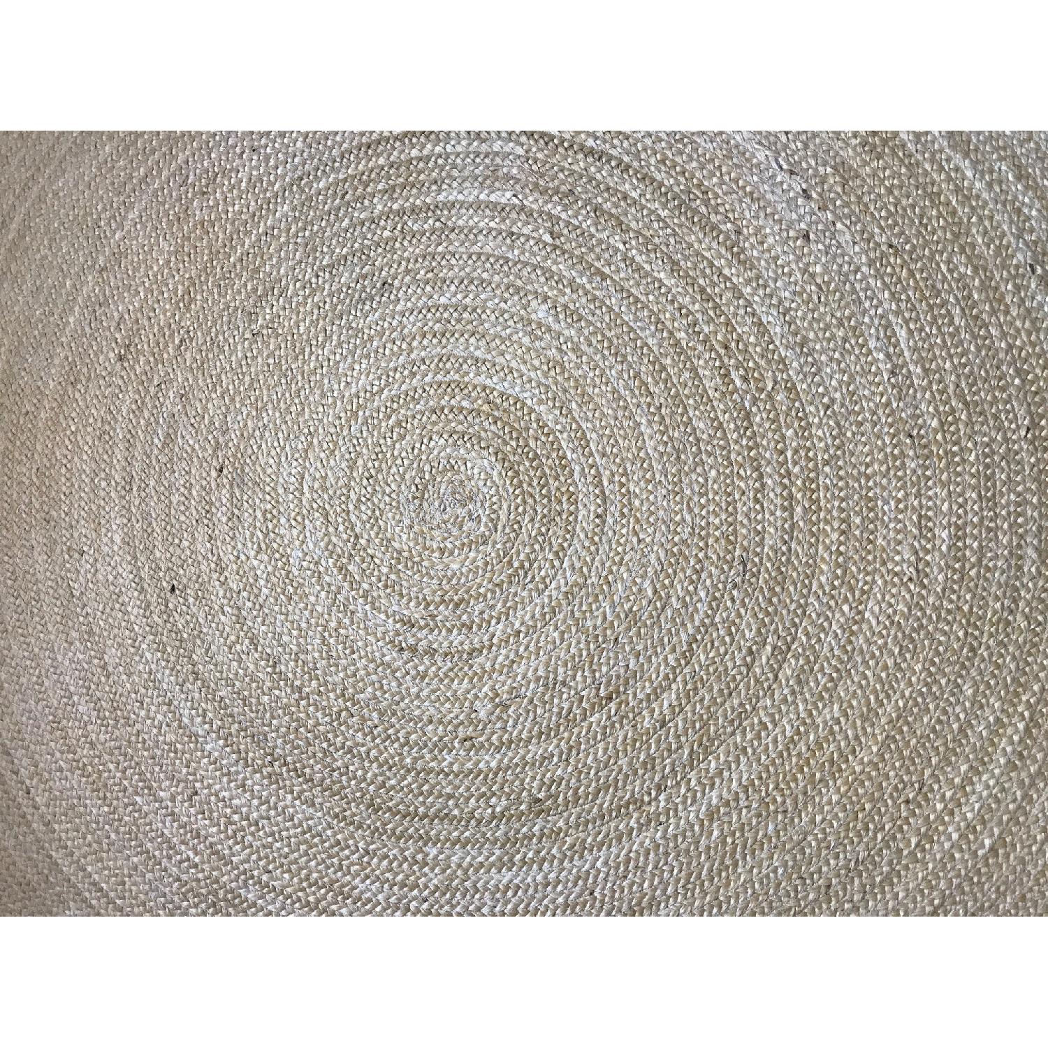 Jute Circular Area Rug - image-1
