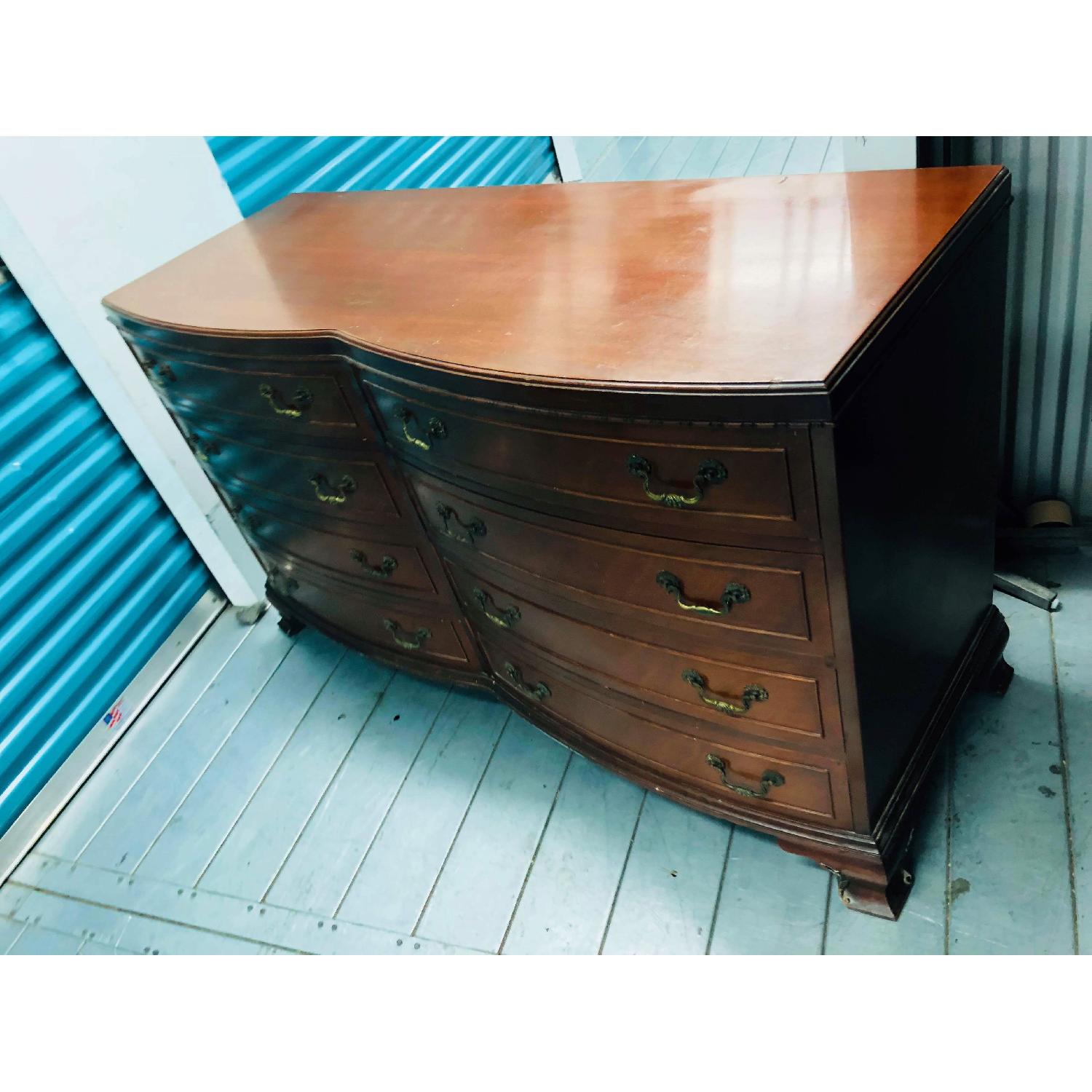 Rway Furniture Antique 1930s Mahogany Dresser - image-3