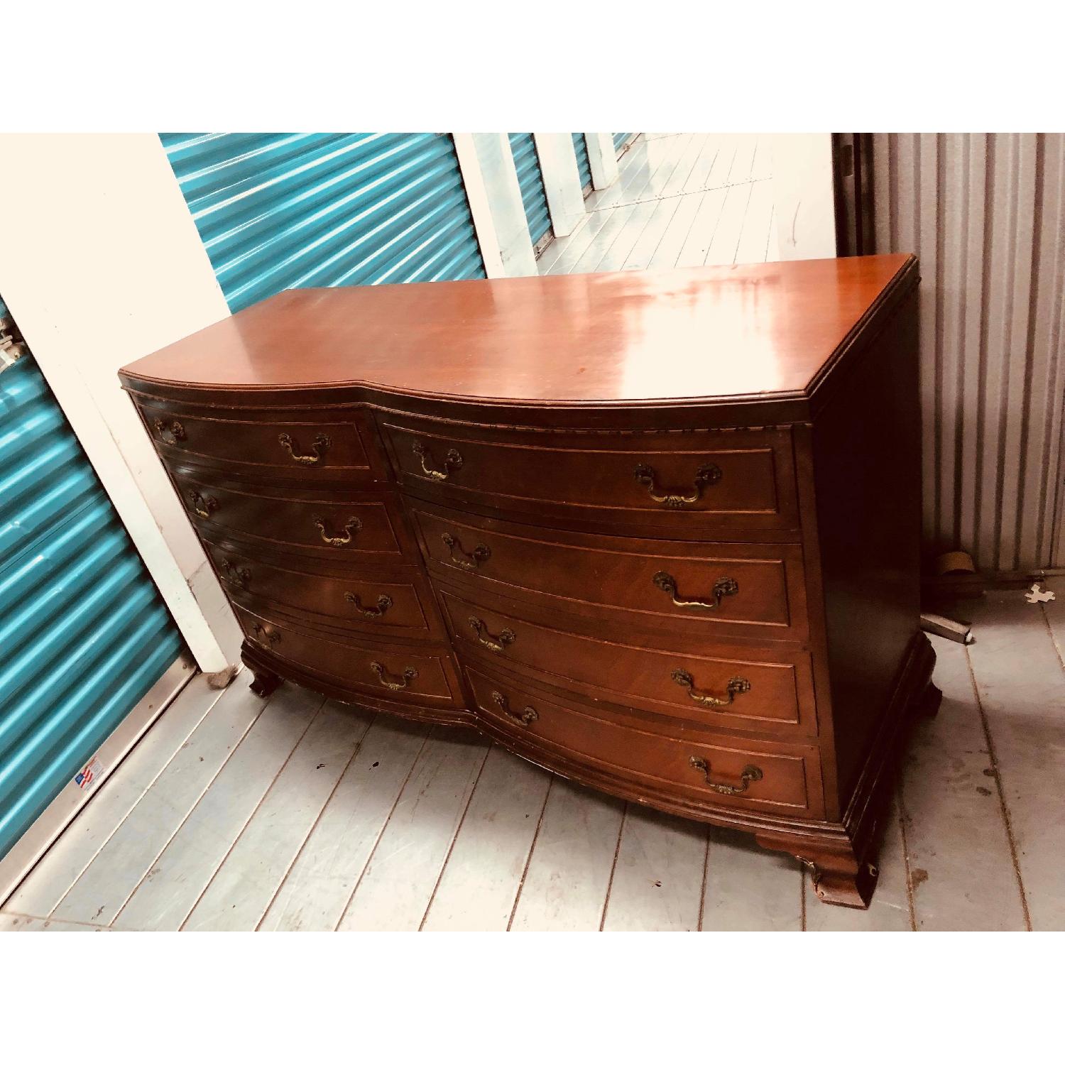 Rway Furniture Antique 1930s Mahogany Dresser - image-4