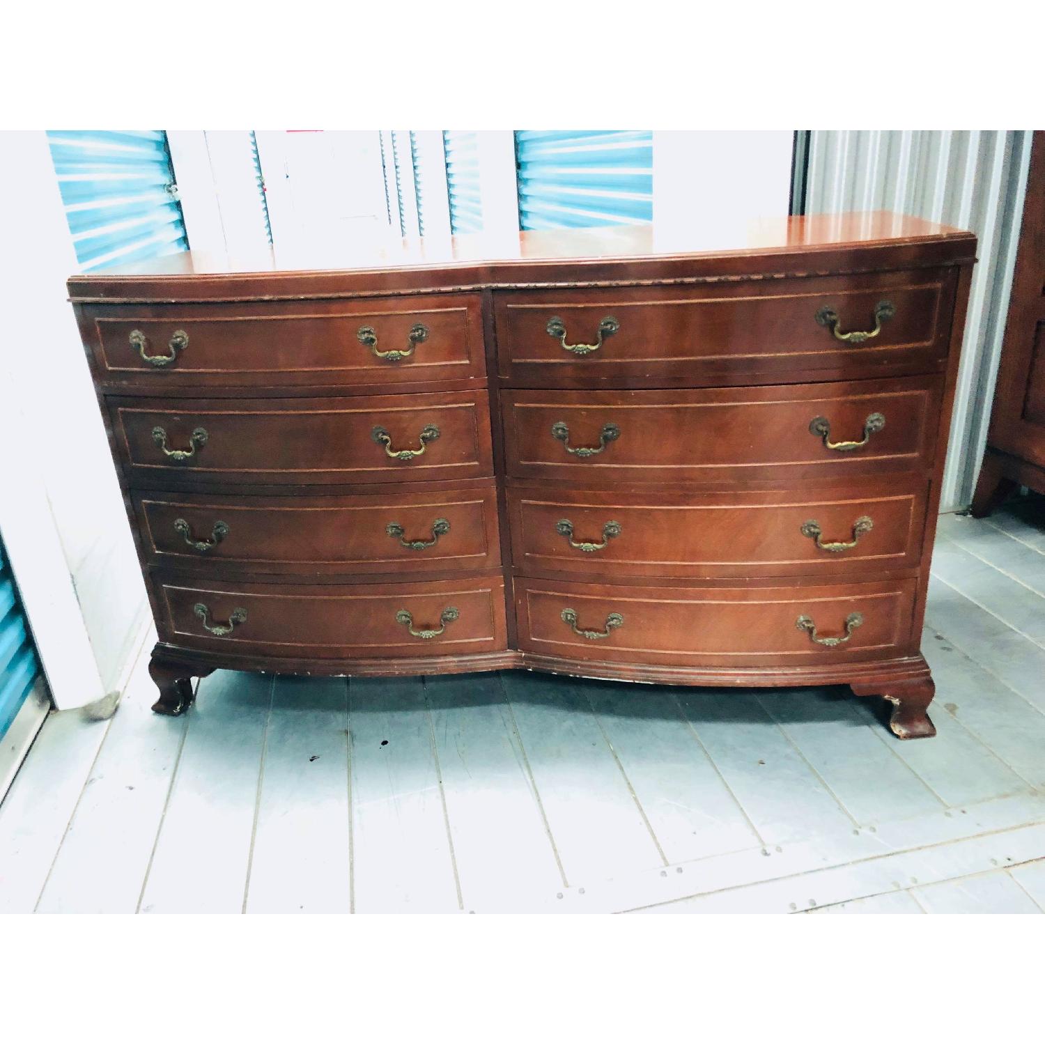 Rway Furniture Antique 1930s Mahogany Dresser - image-5