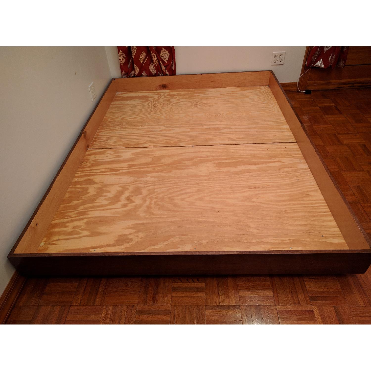 Custom Wood Queen Platform Bed - image-2