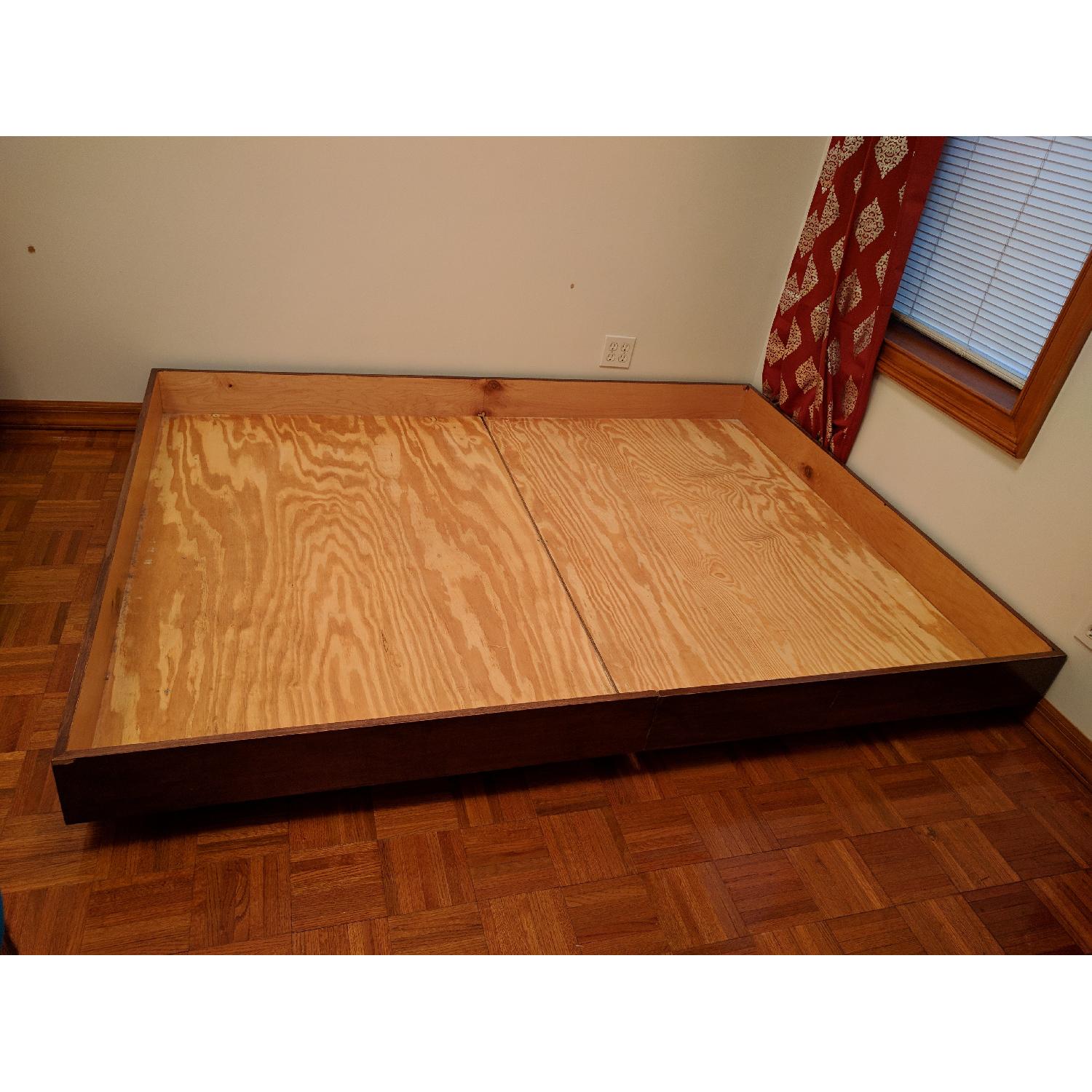 Custom Wood Queen Platform Bed - image-3