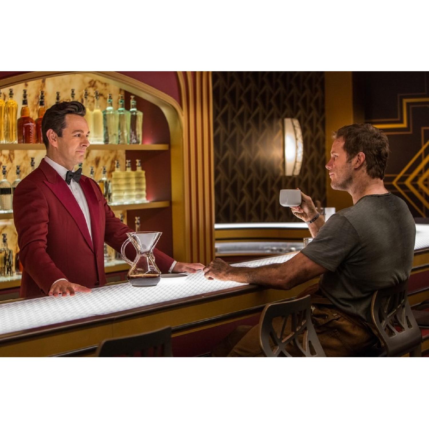 Marble Top Bar w/ 4 Stools - image-6