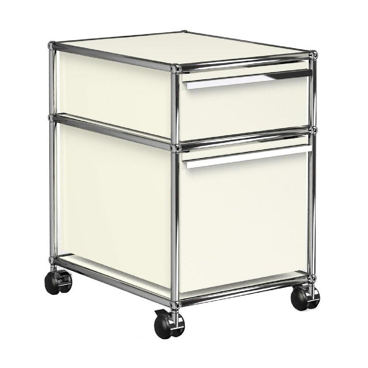 Design Within Reach USM Haller File Pedestal w/ Casters - image-0