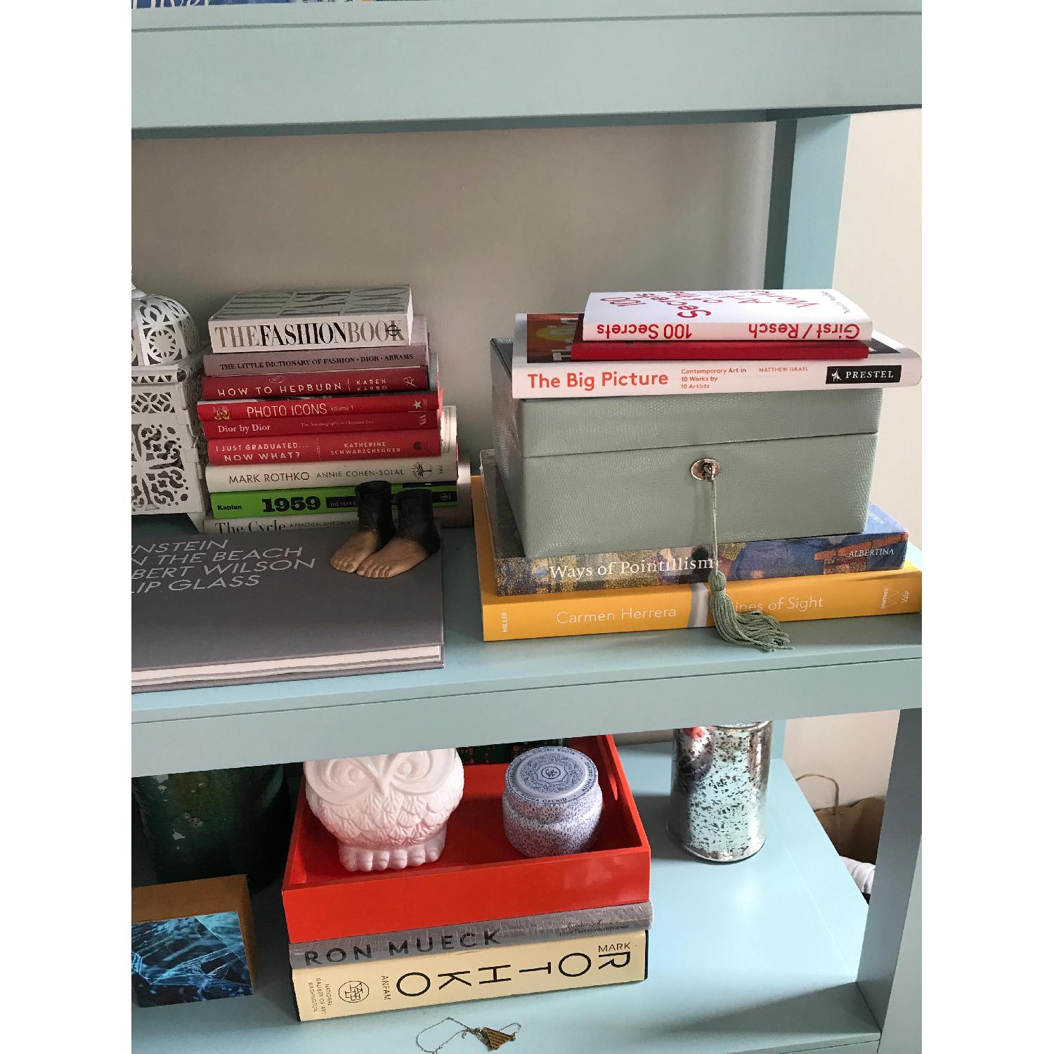 Home Decorators Collection Parsons Blue Bookcase - image-4