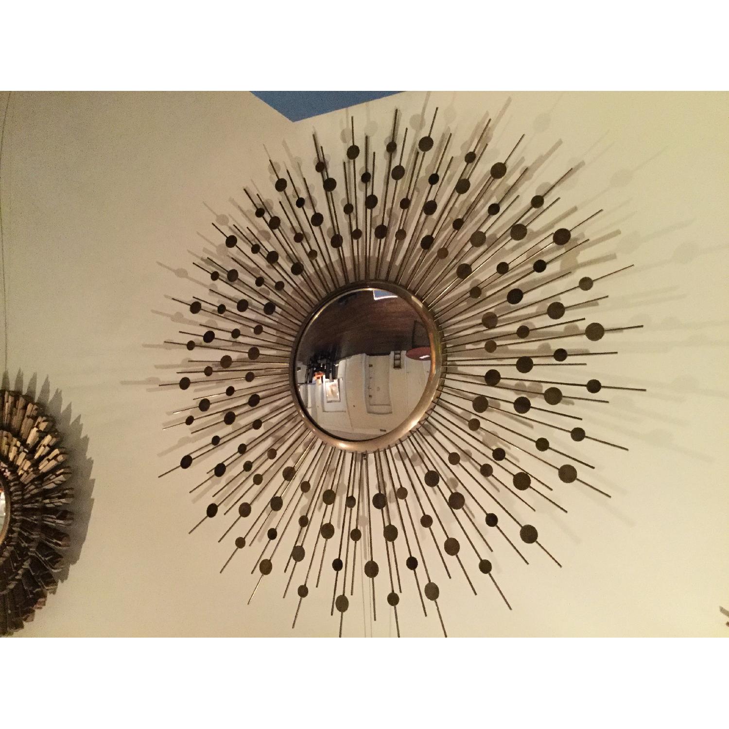Mid Century Modern Sunburst Mirror - image-1
