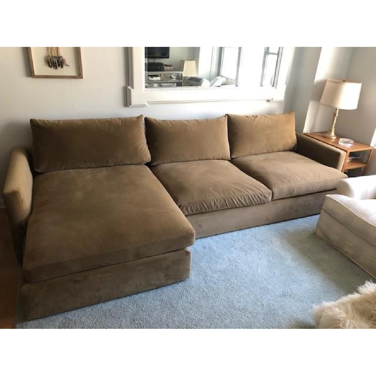 Crate & Barell Lounge II 2-Piece Sectional Sofa - image-1