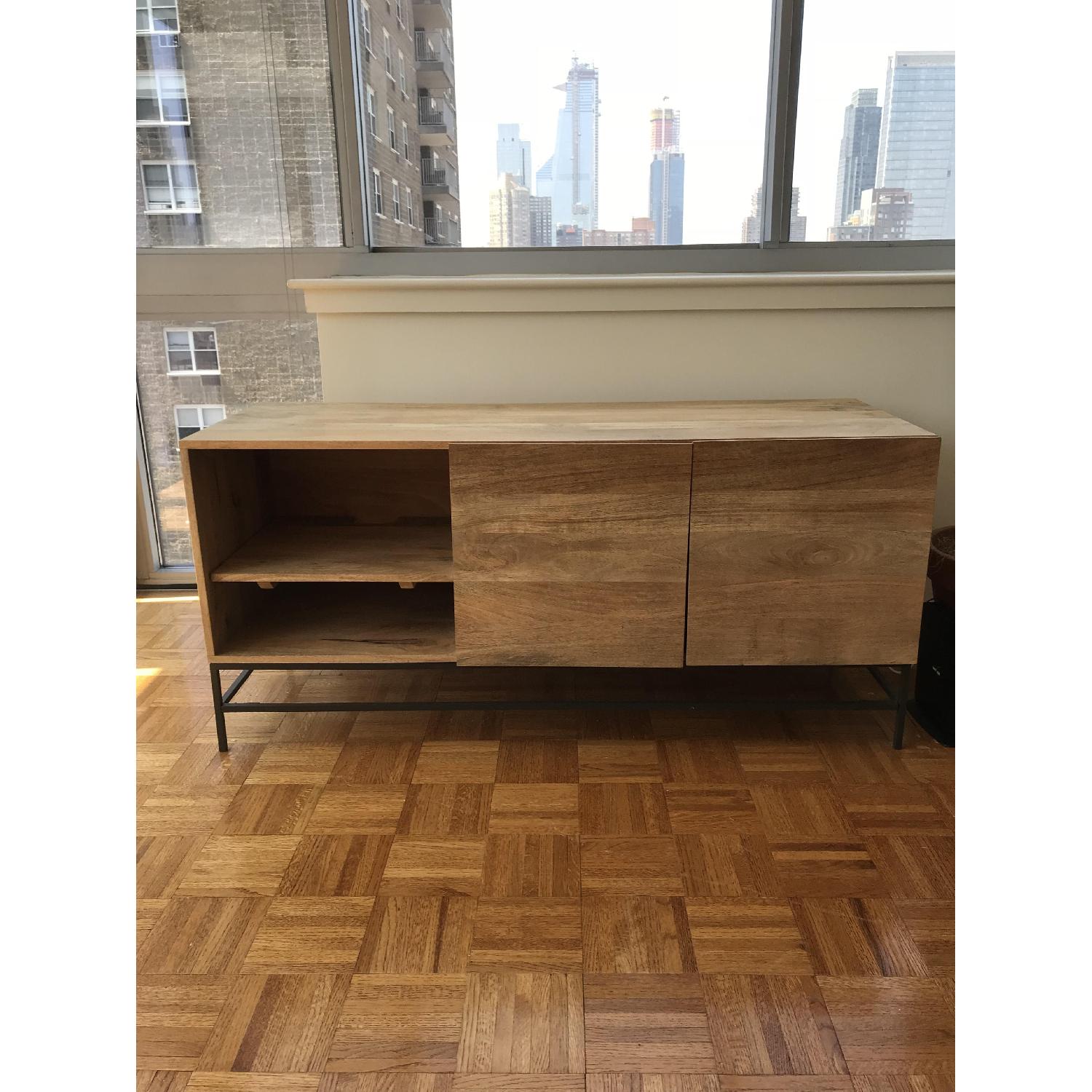 West Elm Rustic Media Console - image-1
