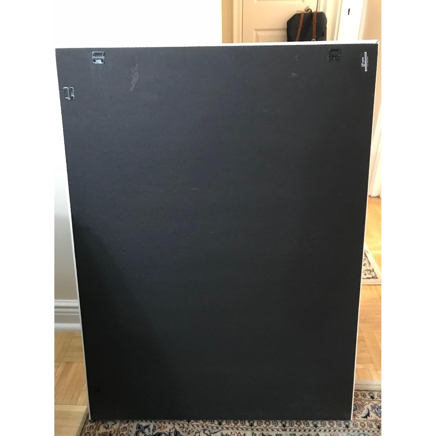 Blue/Teal Abstract Canvas Art - image-2