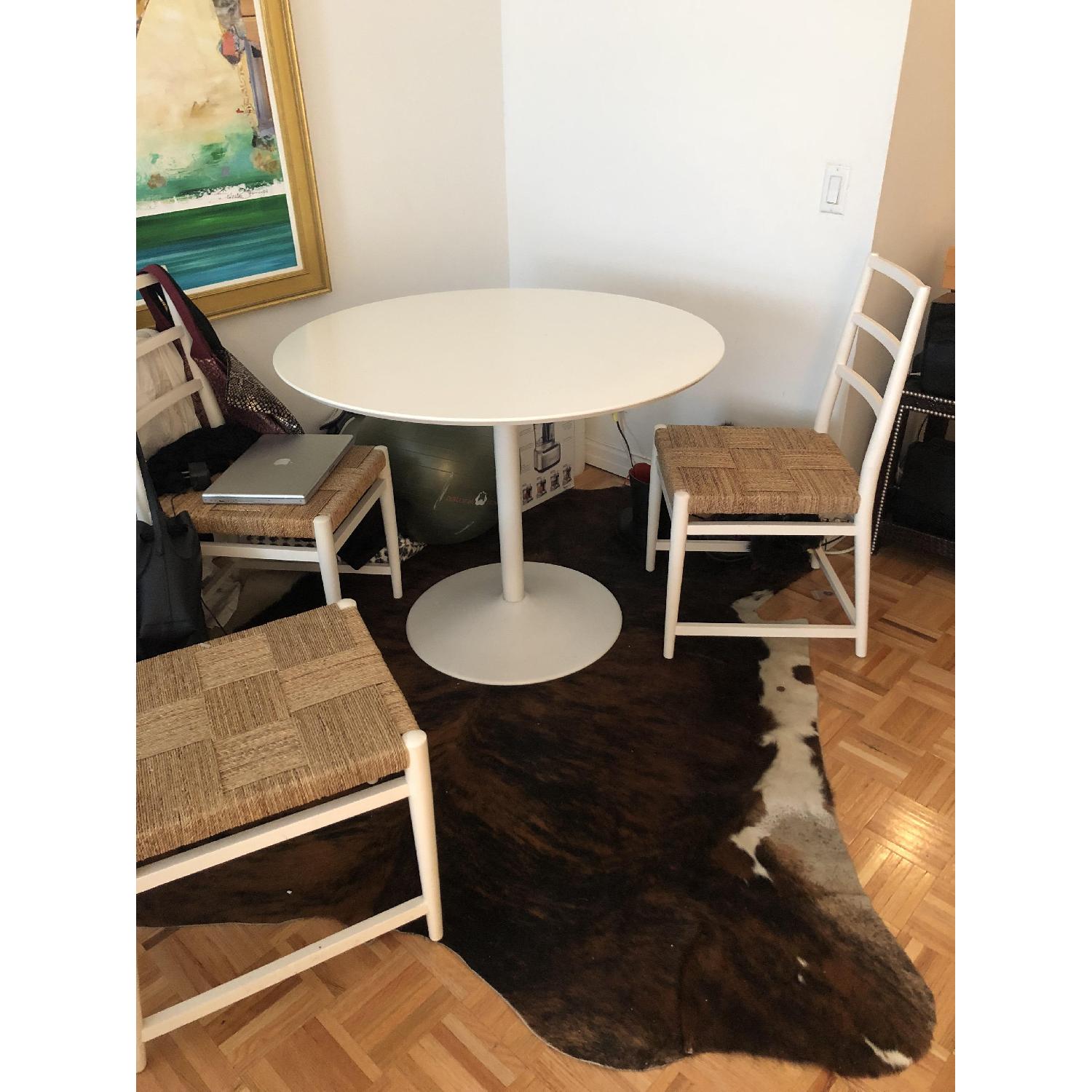 CB2 Odyssey White Dining Table - image-1