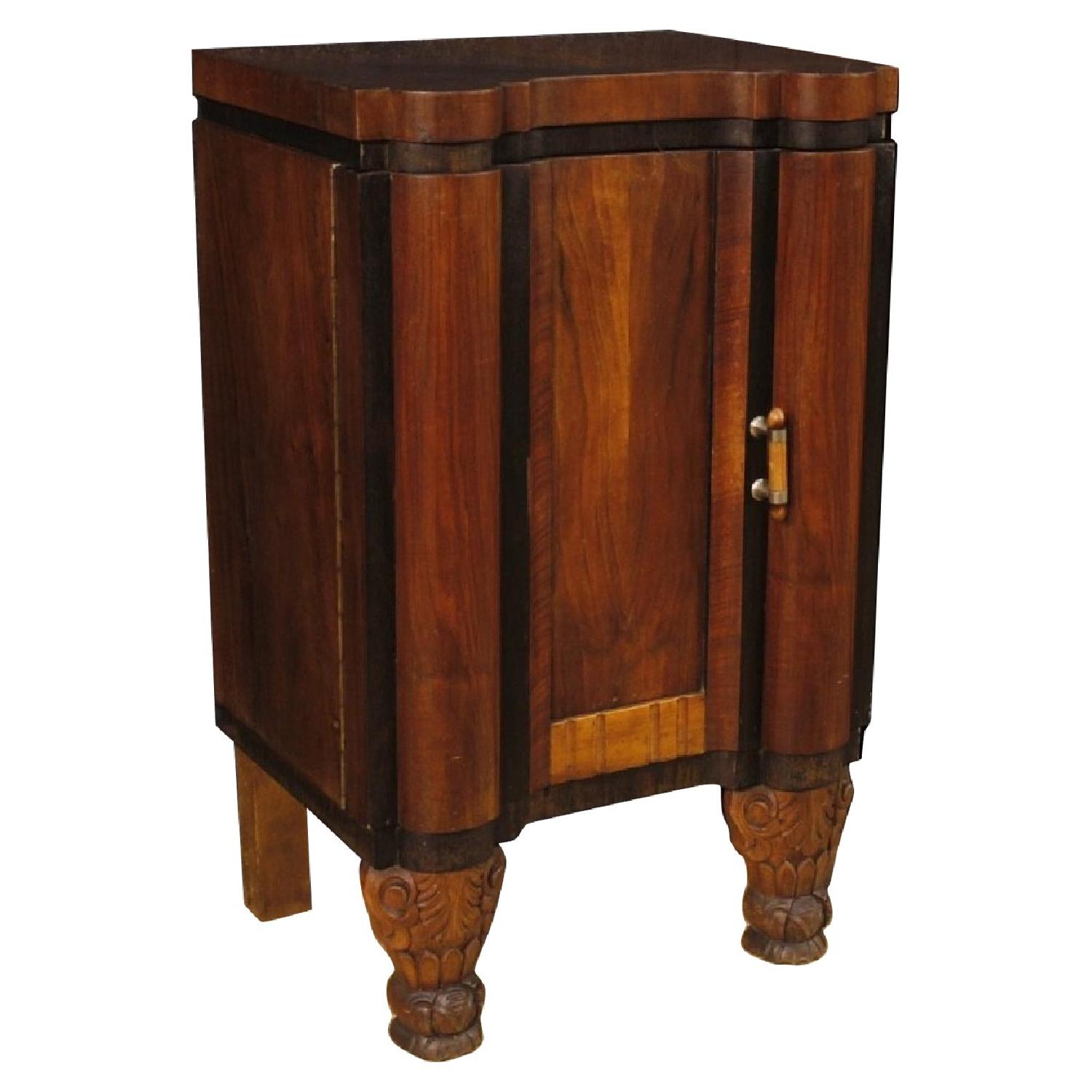 Art Deco Style French Wooden Bedside Tables - image-0