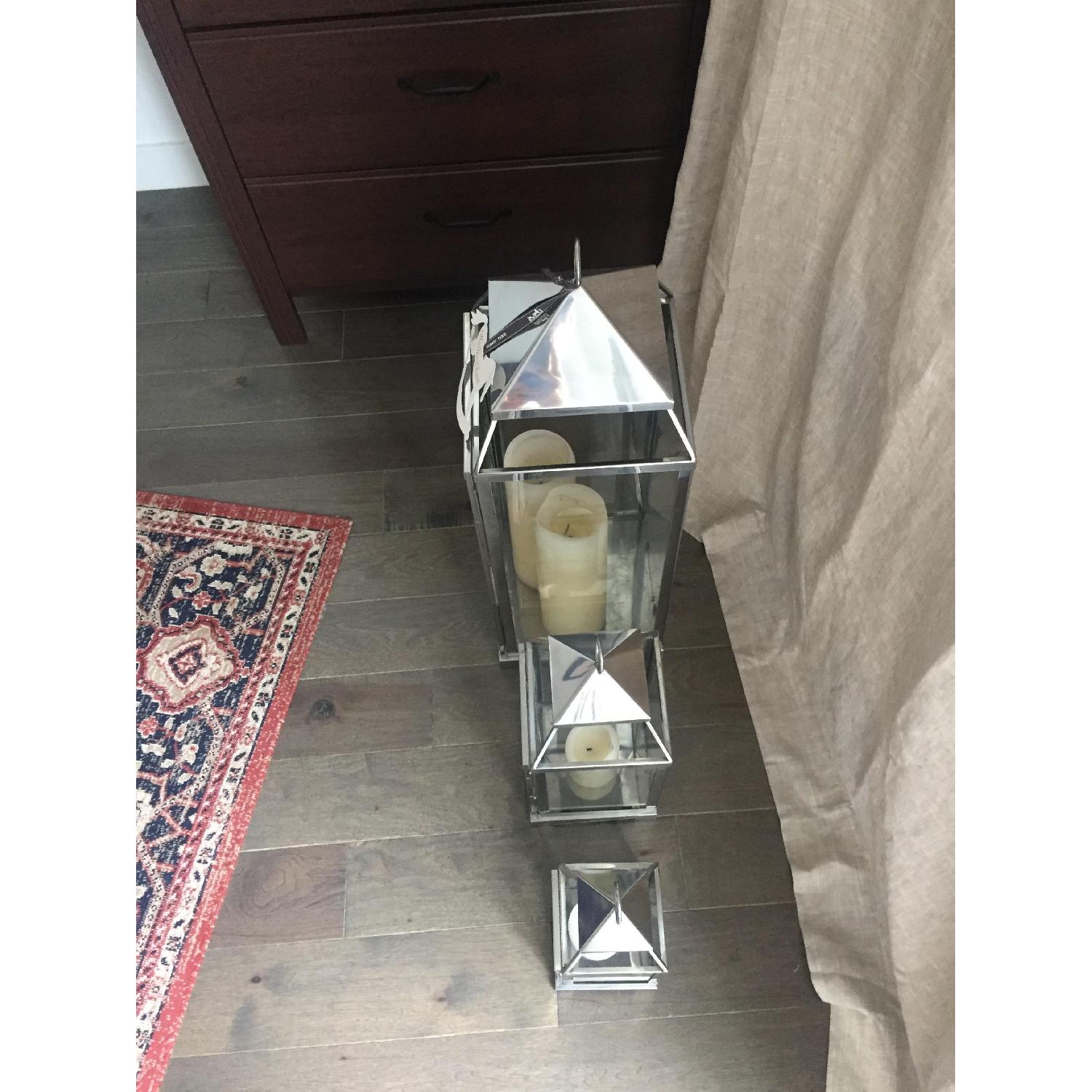 Pottery Barn Malta Lanterns - image-3