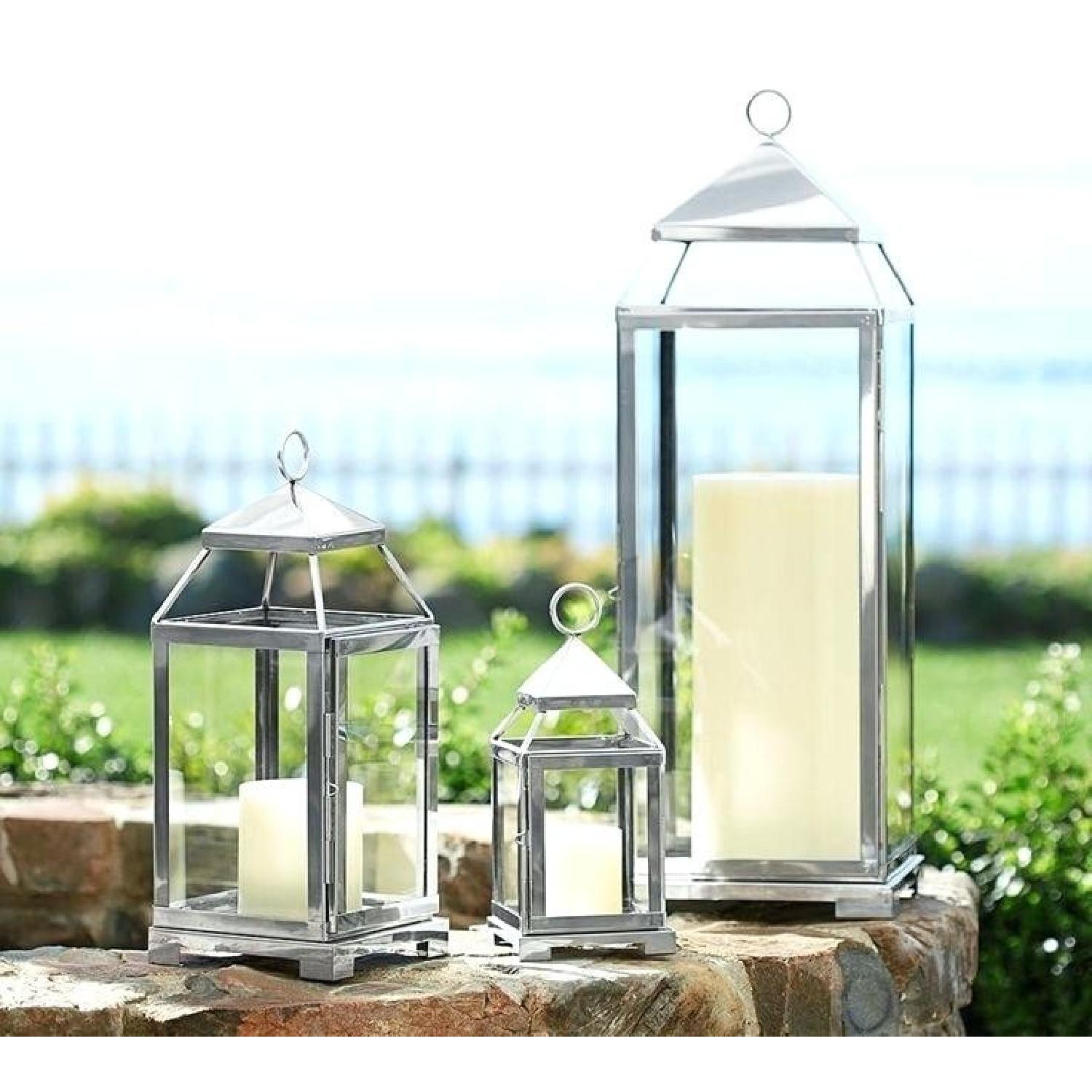 Pottery Barn Malta Lanterns - image-4