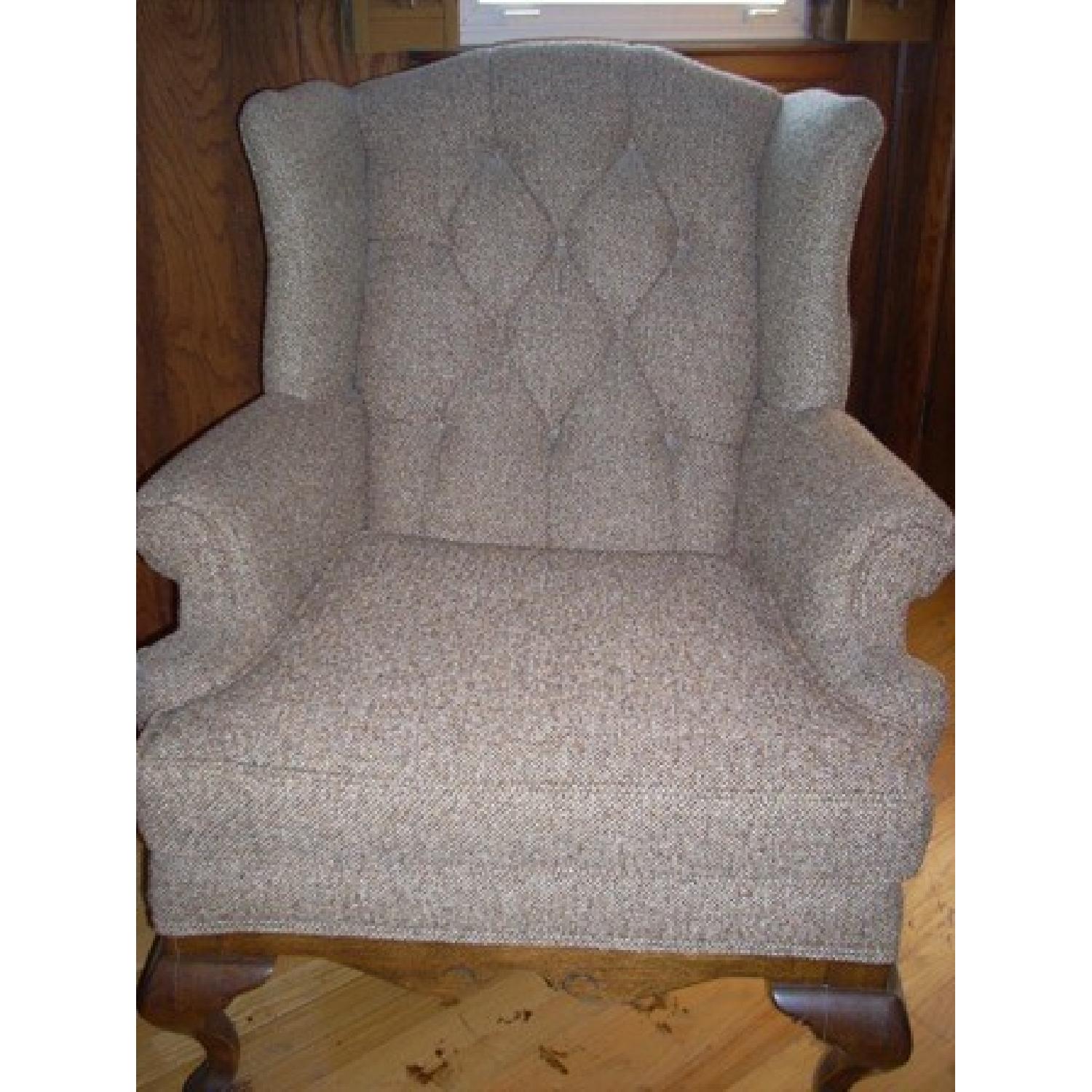 Traditional Wingback Chair - image-1
