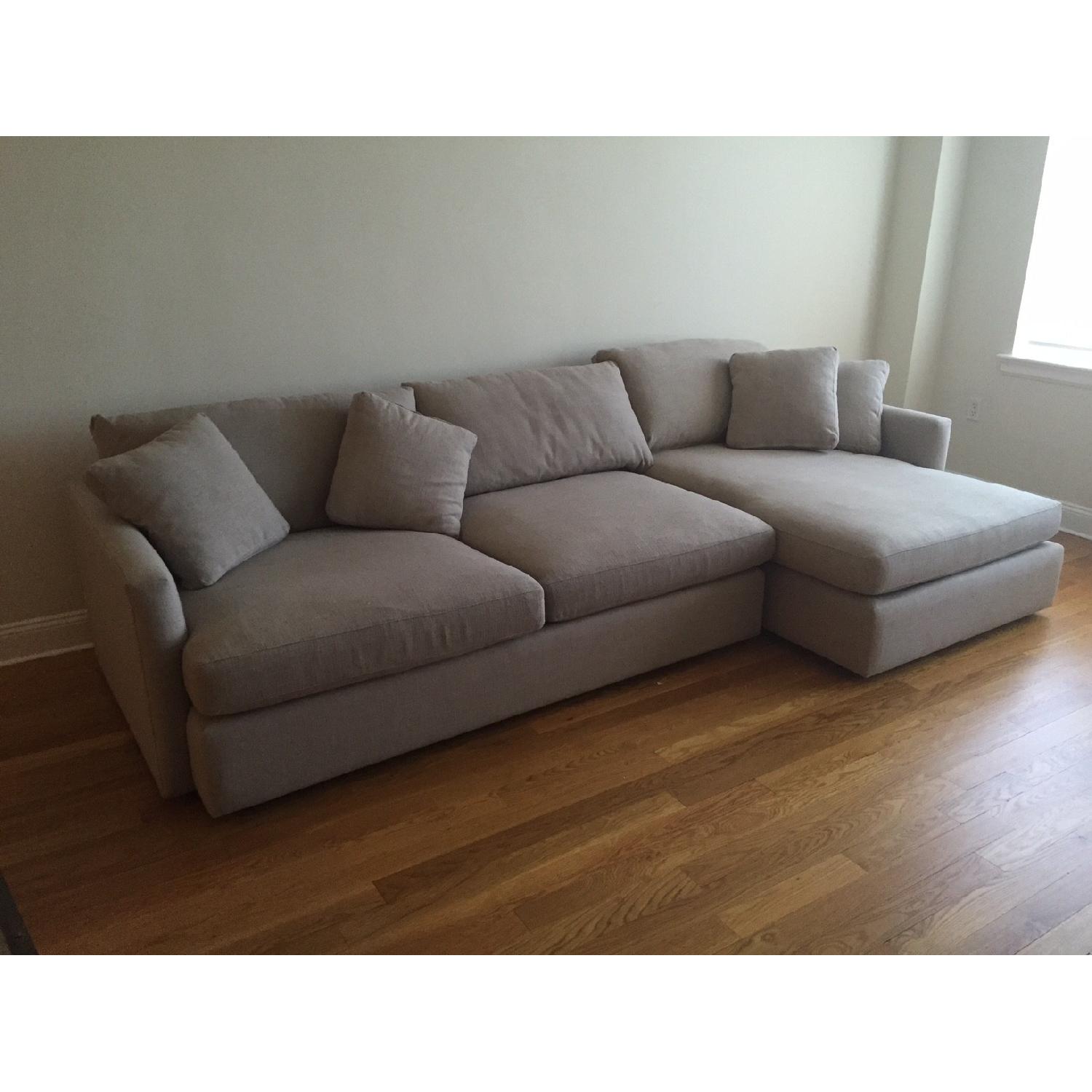 Crate & Barrel Lounge Sectional - image-1