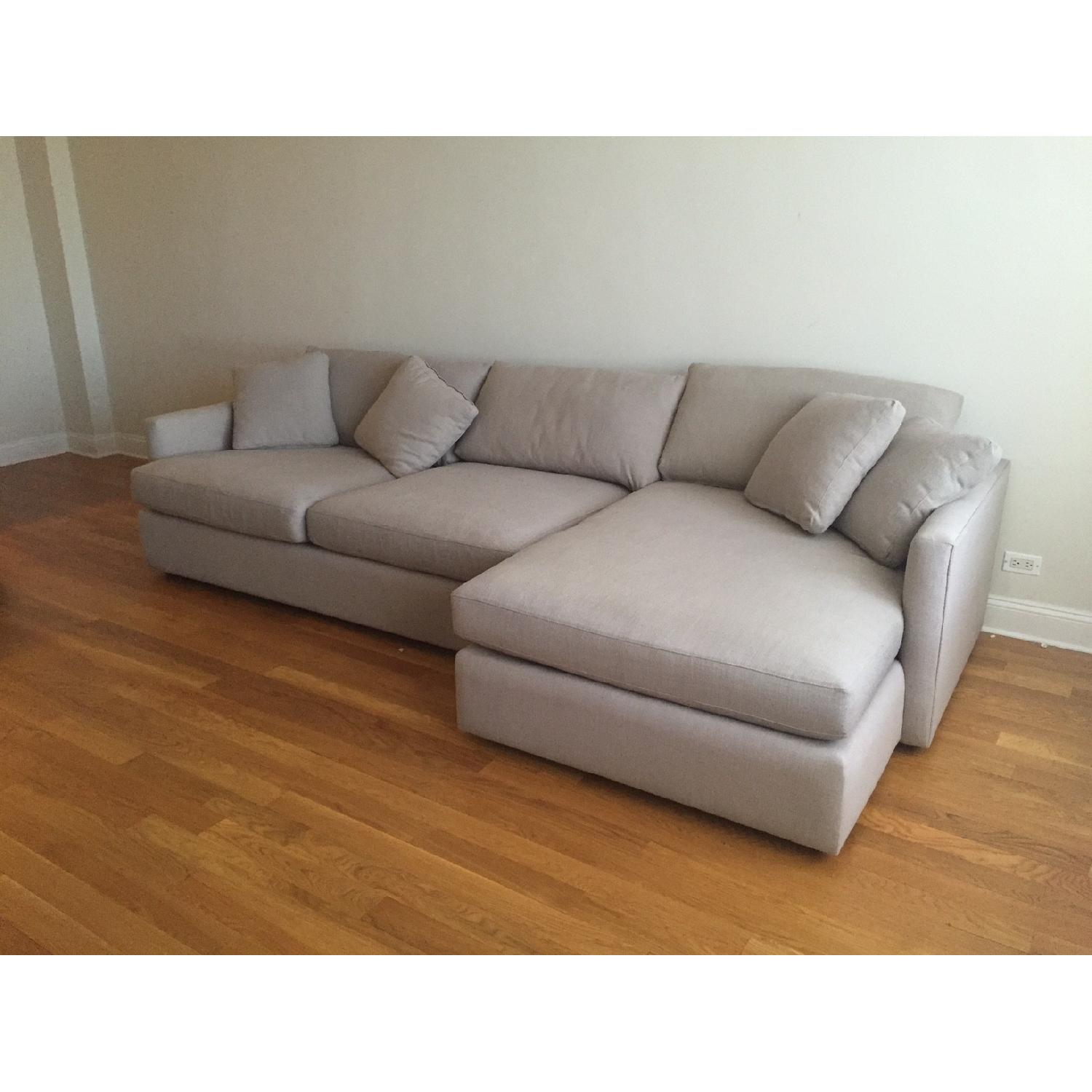 Crate & Barrel Lounge Sectional - image-2