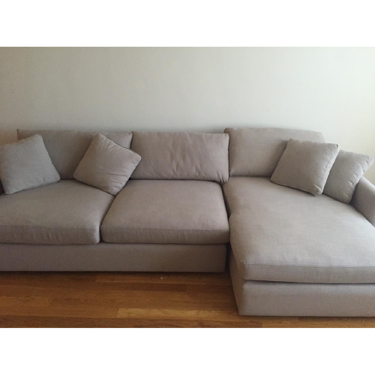 Crate & Barrel Lounge Sectional - image-4