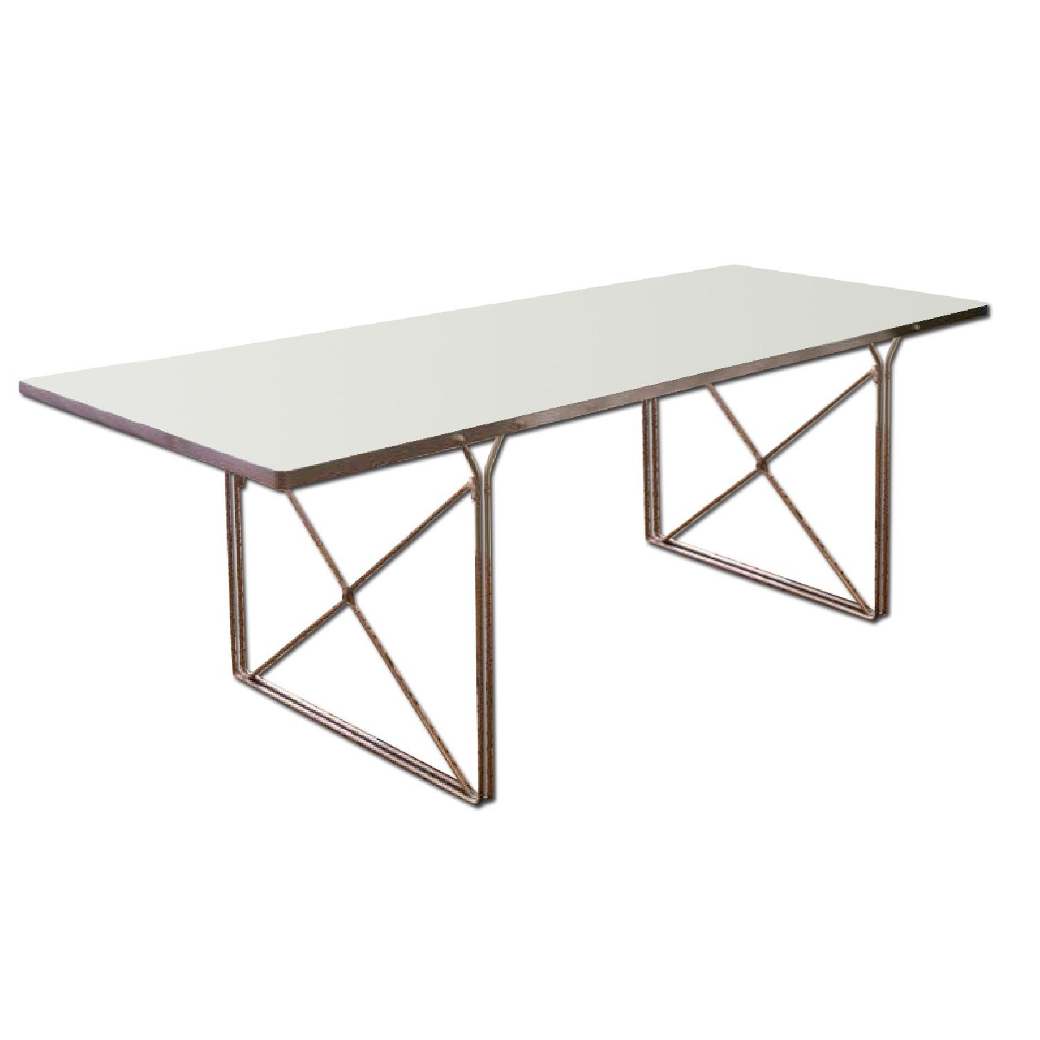 Ikea Moment Glass Dining Table - image-0