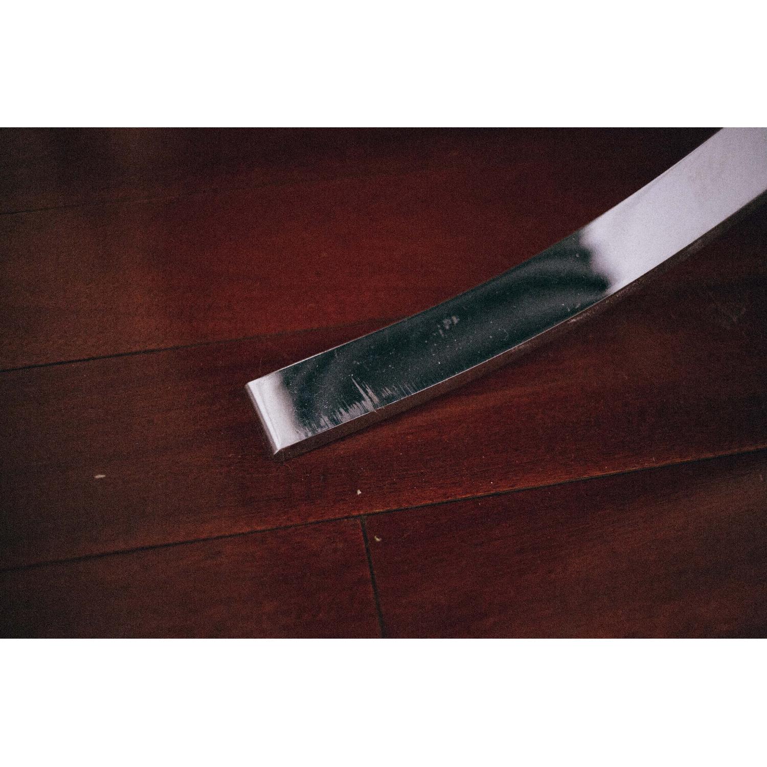 Alivar Black Leather Barcelona Chair - image-3