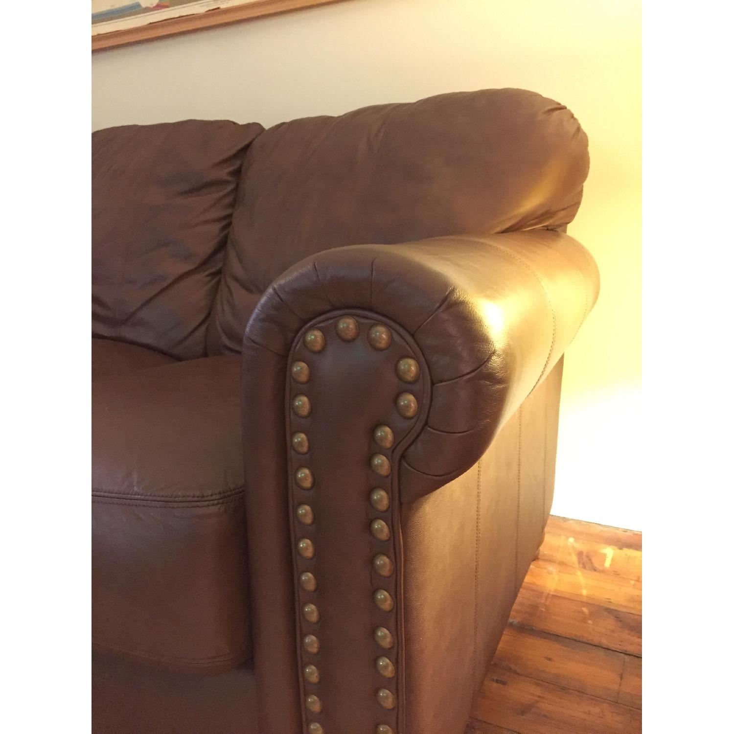 Lane Leather Couch - image-3